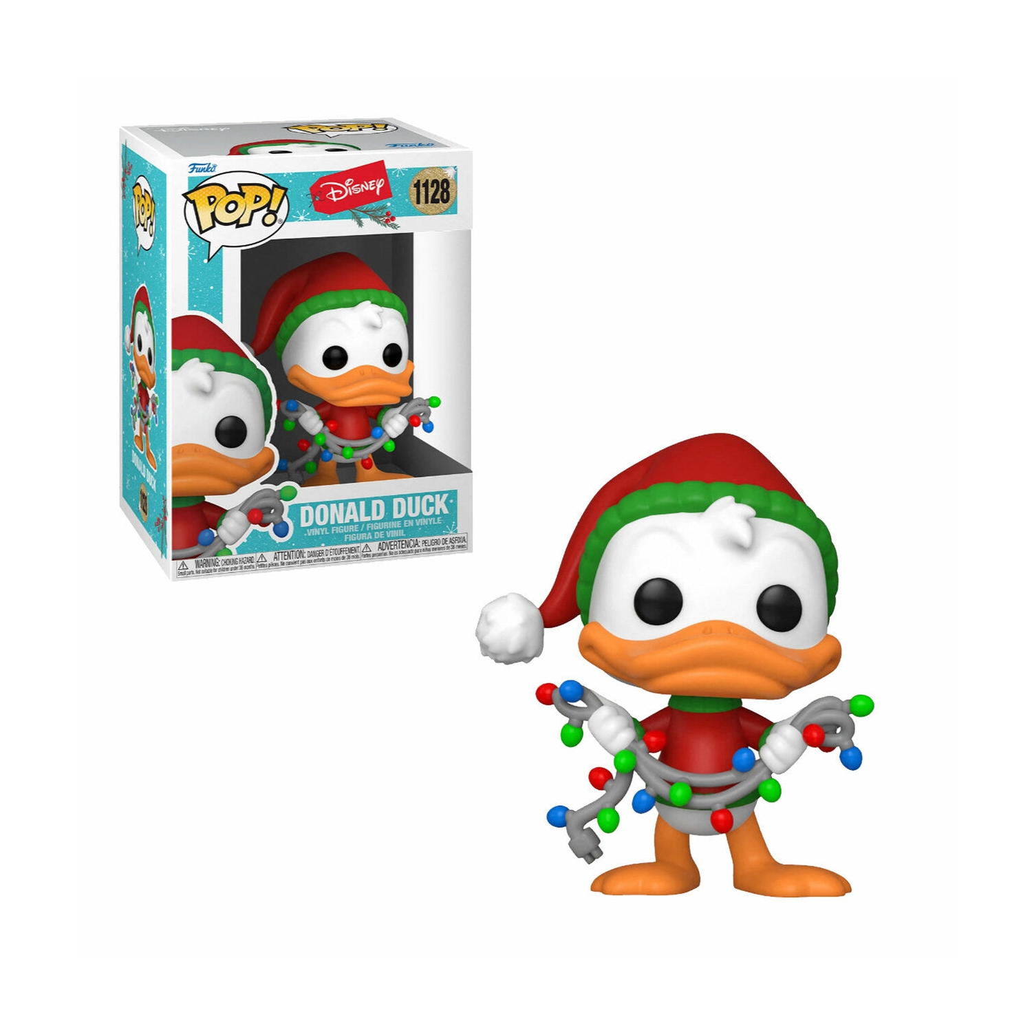 POP DISNEY HOLIDAY 2021 FIGURINE DONALD DUCK VINYLE 