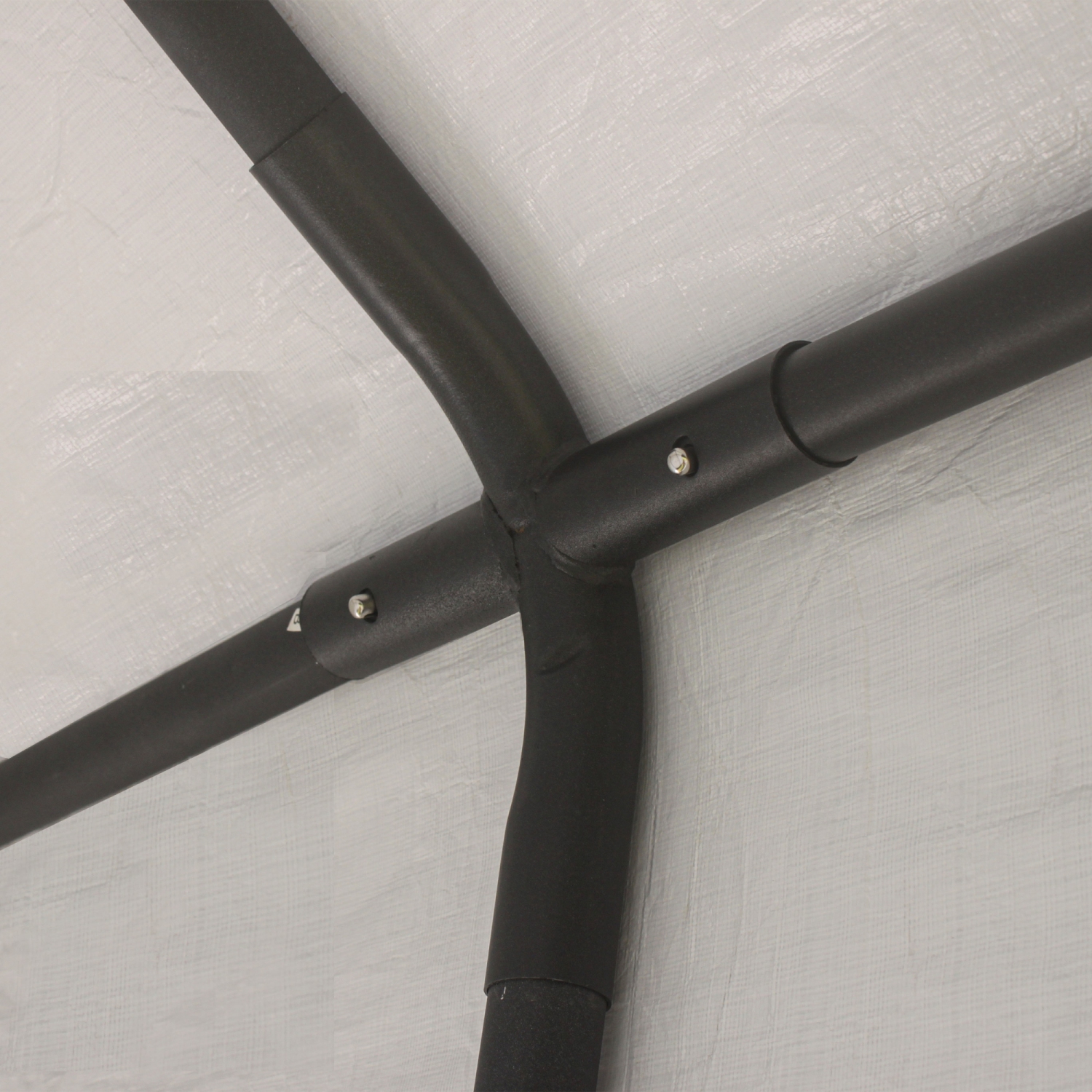 ALEKO SS6X8 Heavy Duty Outdoor Canopy Storage Shelter Shed - 8 x 6 x 8 Feet - Gray