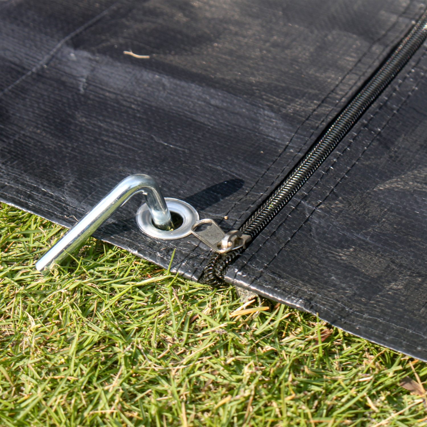 ALEKO SS8x8 Heavy Duty Outdoor Canopy Storage Shelter Shed - 8 x 8 x 9 Feet - Gray