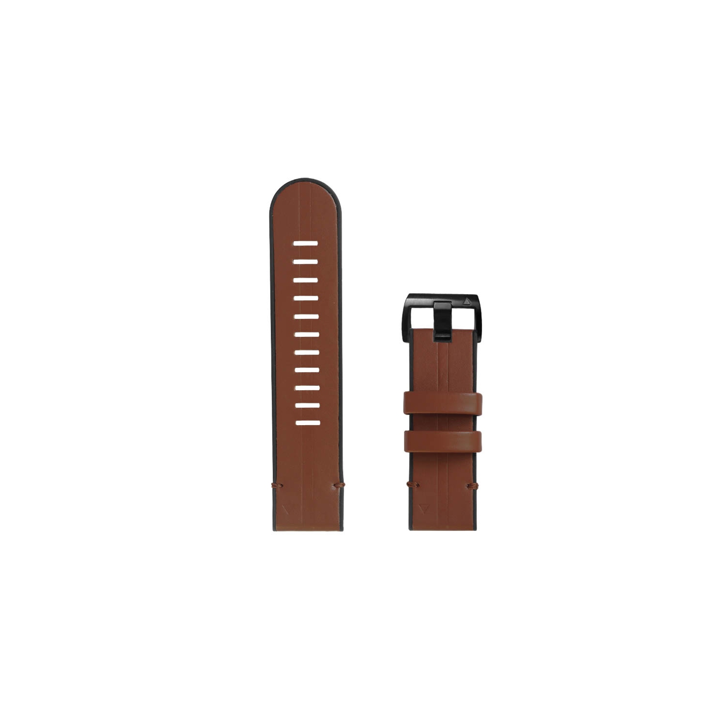 StrapsCo Silicone Strap for Garmin Fenix 3 / 3 HR / 5X / 5X Plus / 6X - Coffee