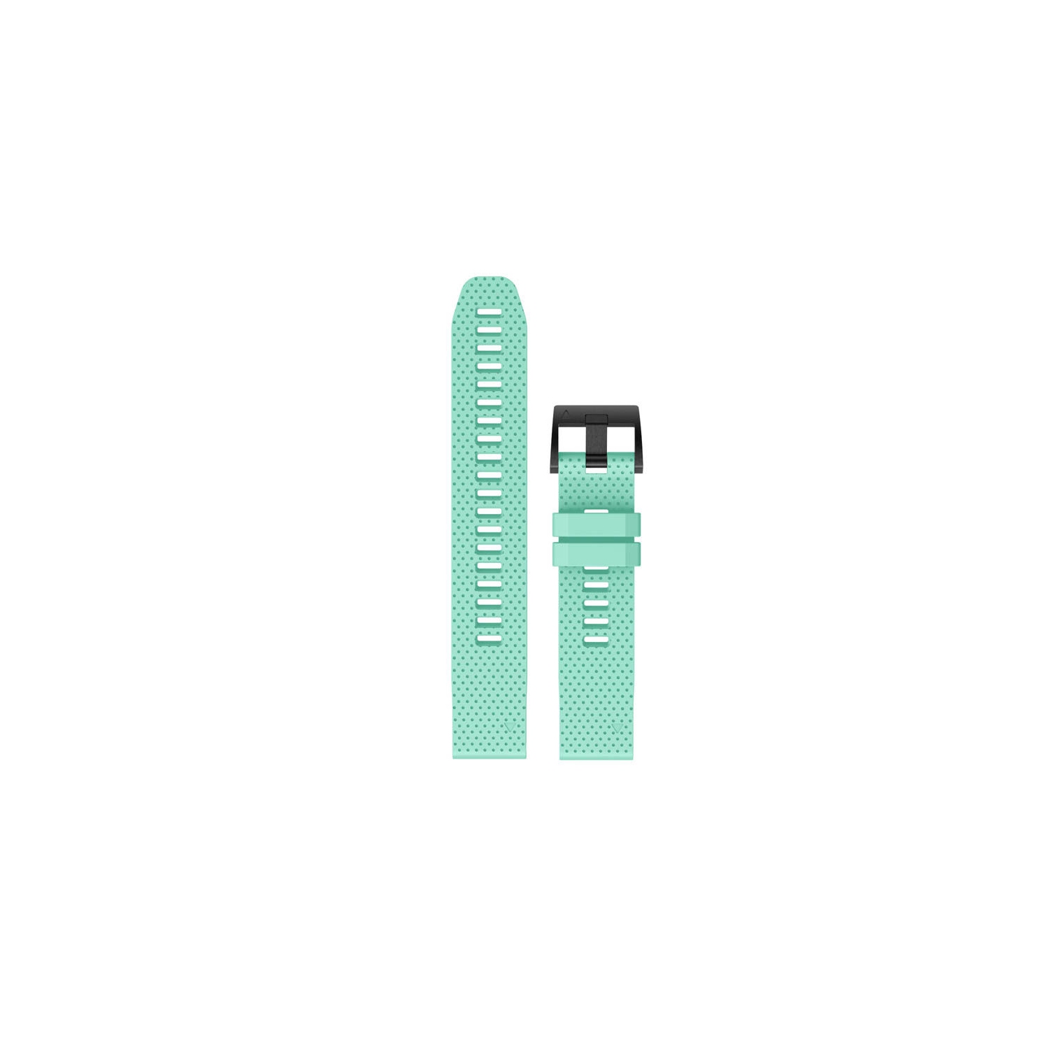 StrapsCo Sturdy Silicone Rubber Watch Band Strap for Garmin Fenix 5S - Aqua