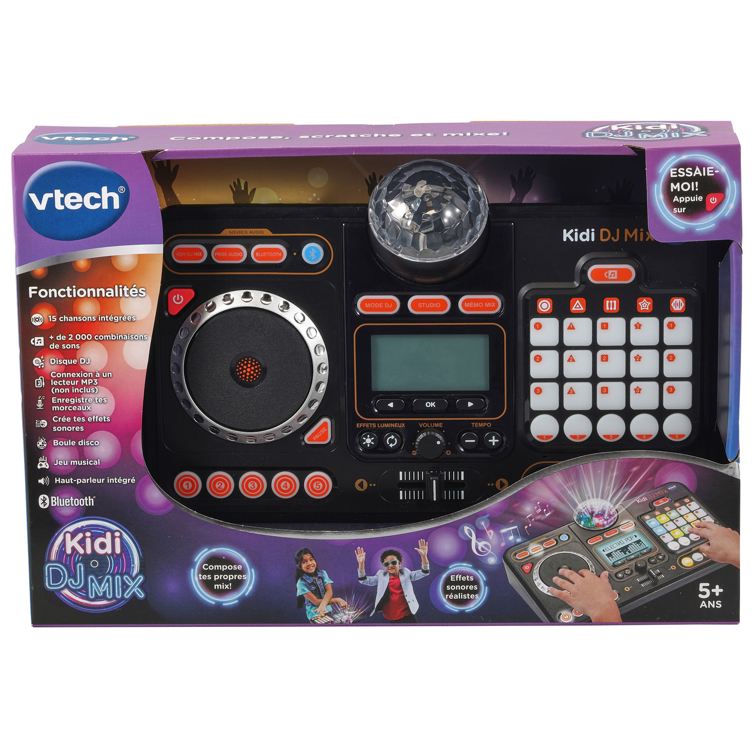 Table de mixage de Kidi Star DJ Mixer de VTech - Français