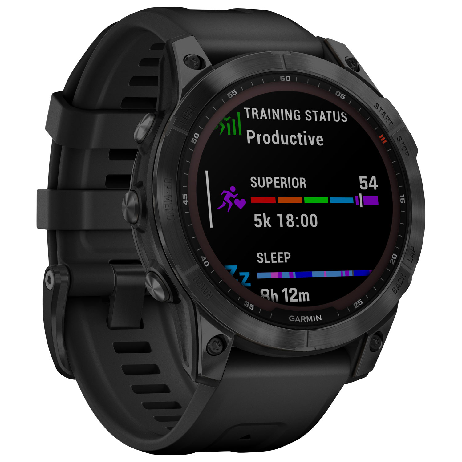 Garmin fenix 7 Sapphire Solar 47mm Smartwatch with HR Monitor