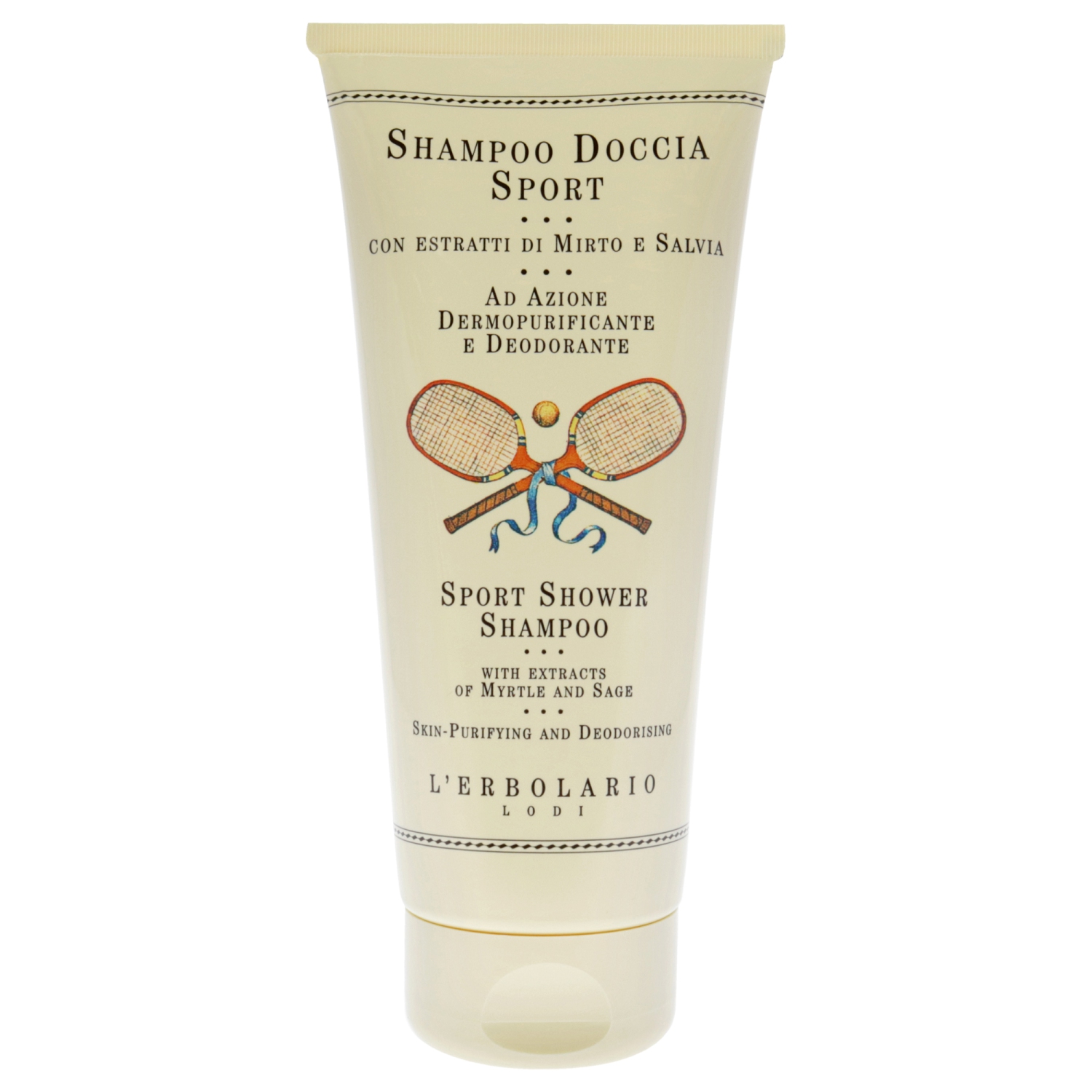 Shower Shampoo - Sport by LErbolario for Unisex - 6.7 oz Shampoo