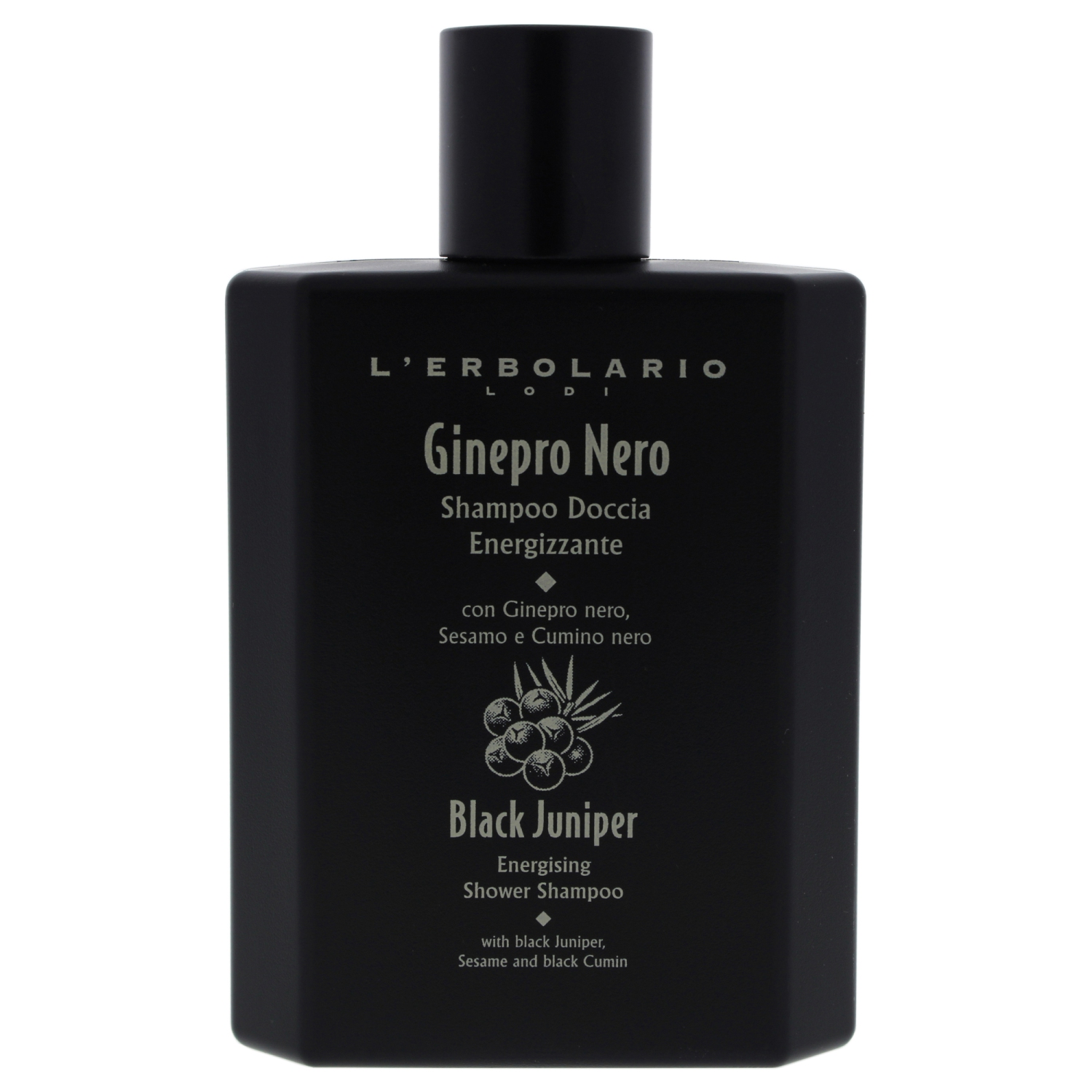 Energising Shower Shampoo - Black Juniper by LErbolario for Unisex - 8.4 oz Shampoo