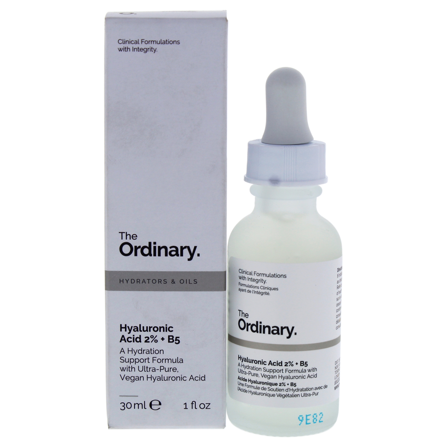 Hyaluronic Acid 2 Percent Plus B5 by The Ordinary for Unisex - 1 oz Serum