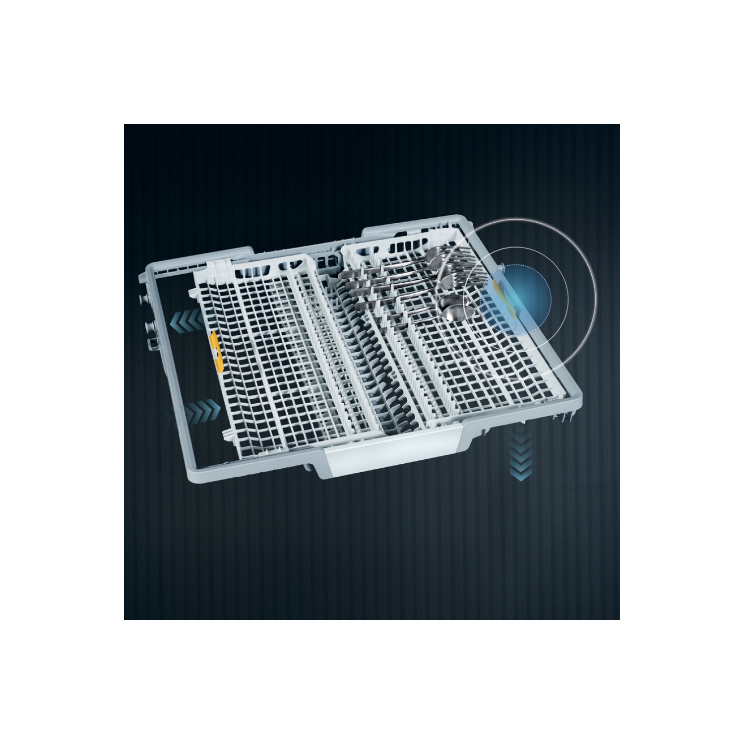 Miele G 5216 SCU Pre-finished, Full-size Dishwasher with 3D MultiFlex Cutlery Tray and AutoOpen Drying, Stainless Steel