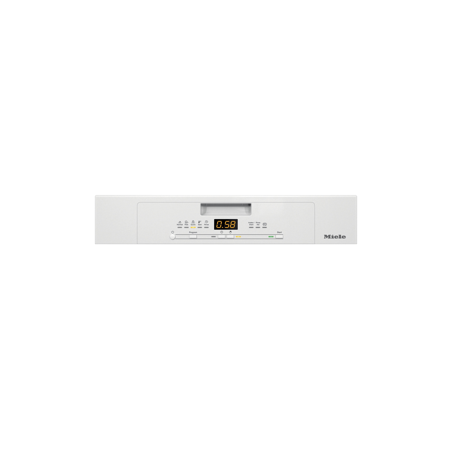 Lave-vaisselle pleine grandeur préfini 24 po 44 dB de Miele avec panier à couverts - G 5006 U - Blanc brillant