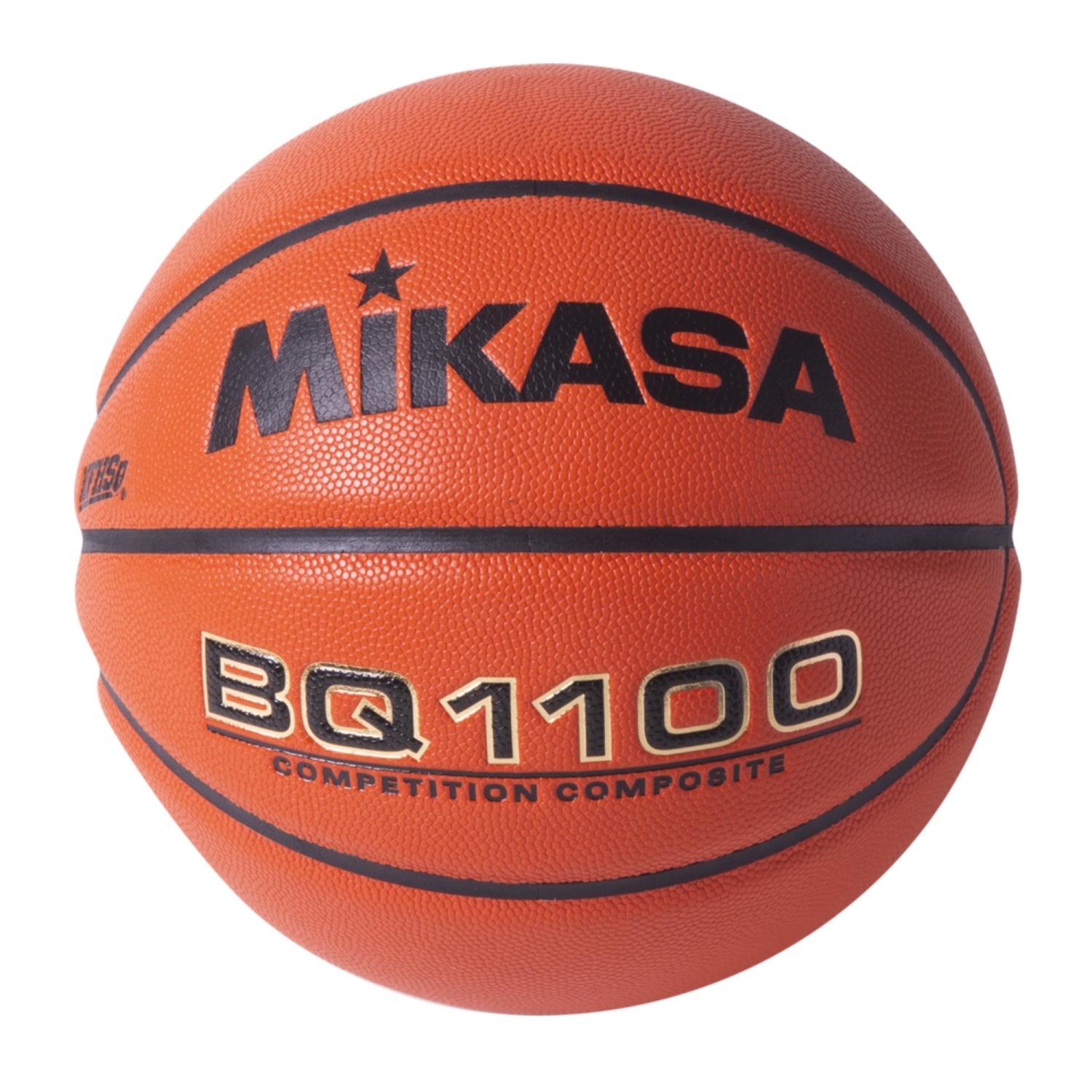 Mikasa BQ1100 Competition Basketball - Indoor Composite Ball, Official Size 7