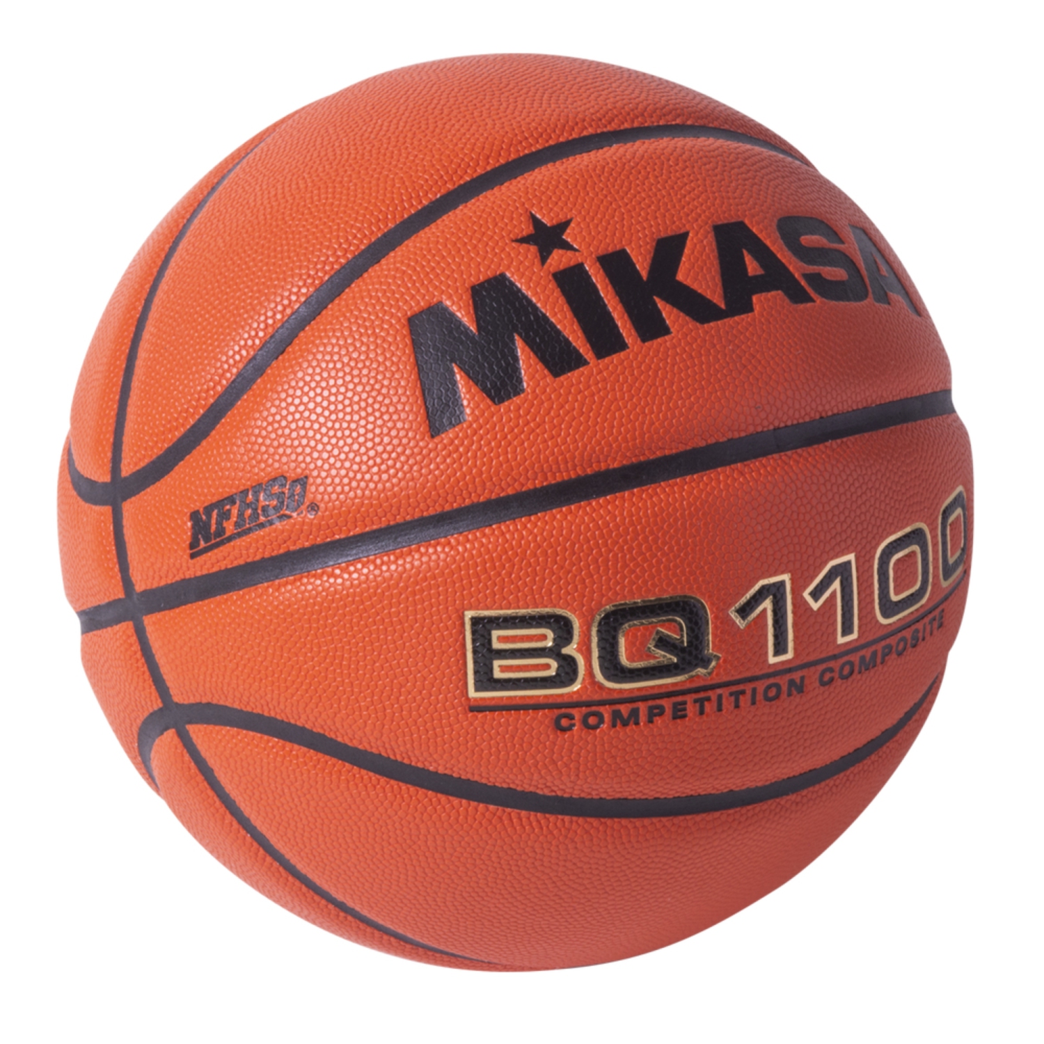 Mikasa BQ1100 Competition Basketball - Indoor Composite Ball, Official Size 7