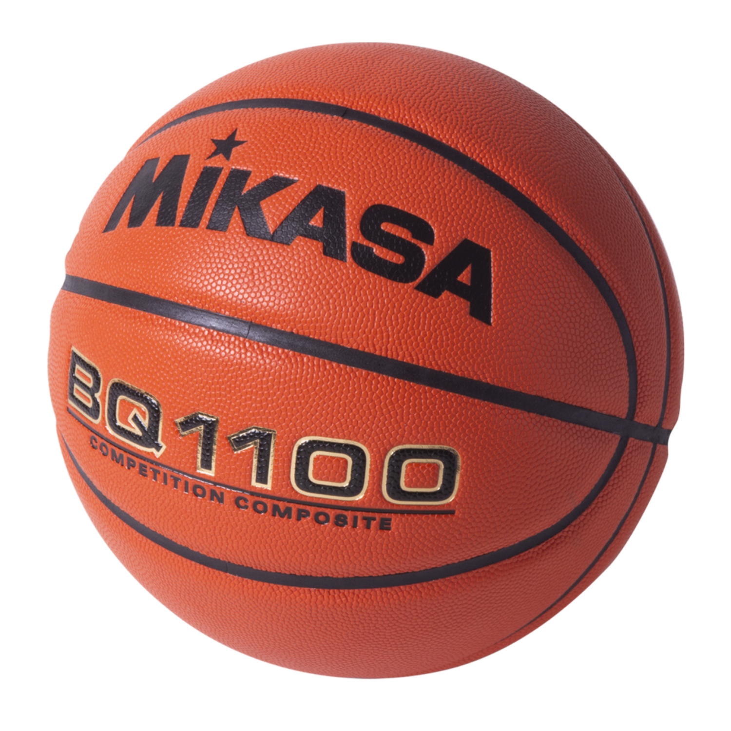 Mikasa BQ1100 Competition Basketball - Indoor Composite Ball, Official Size 7