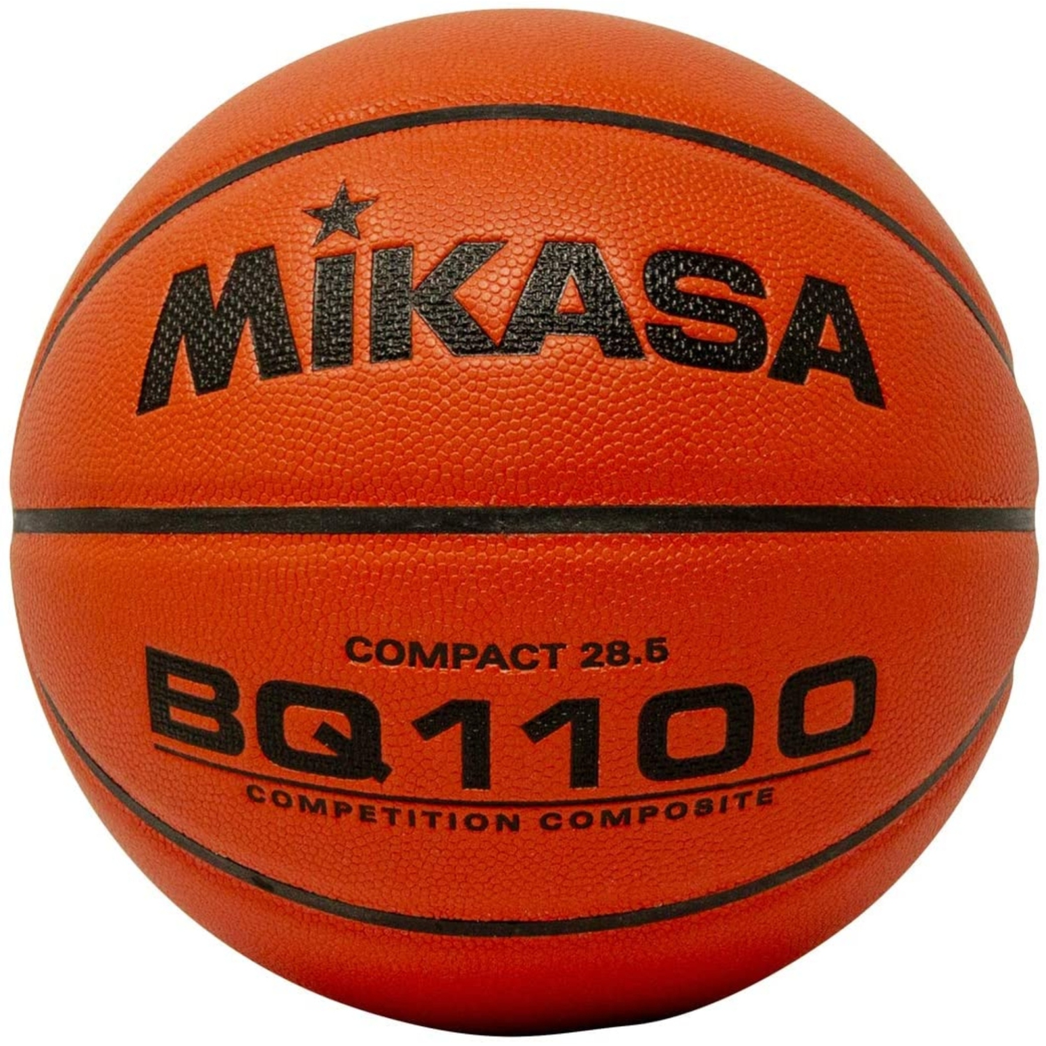Mikasa BQC1100 Competition Basketball - Indoor Composite Ball, Intermediate Size 6