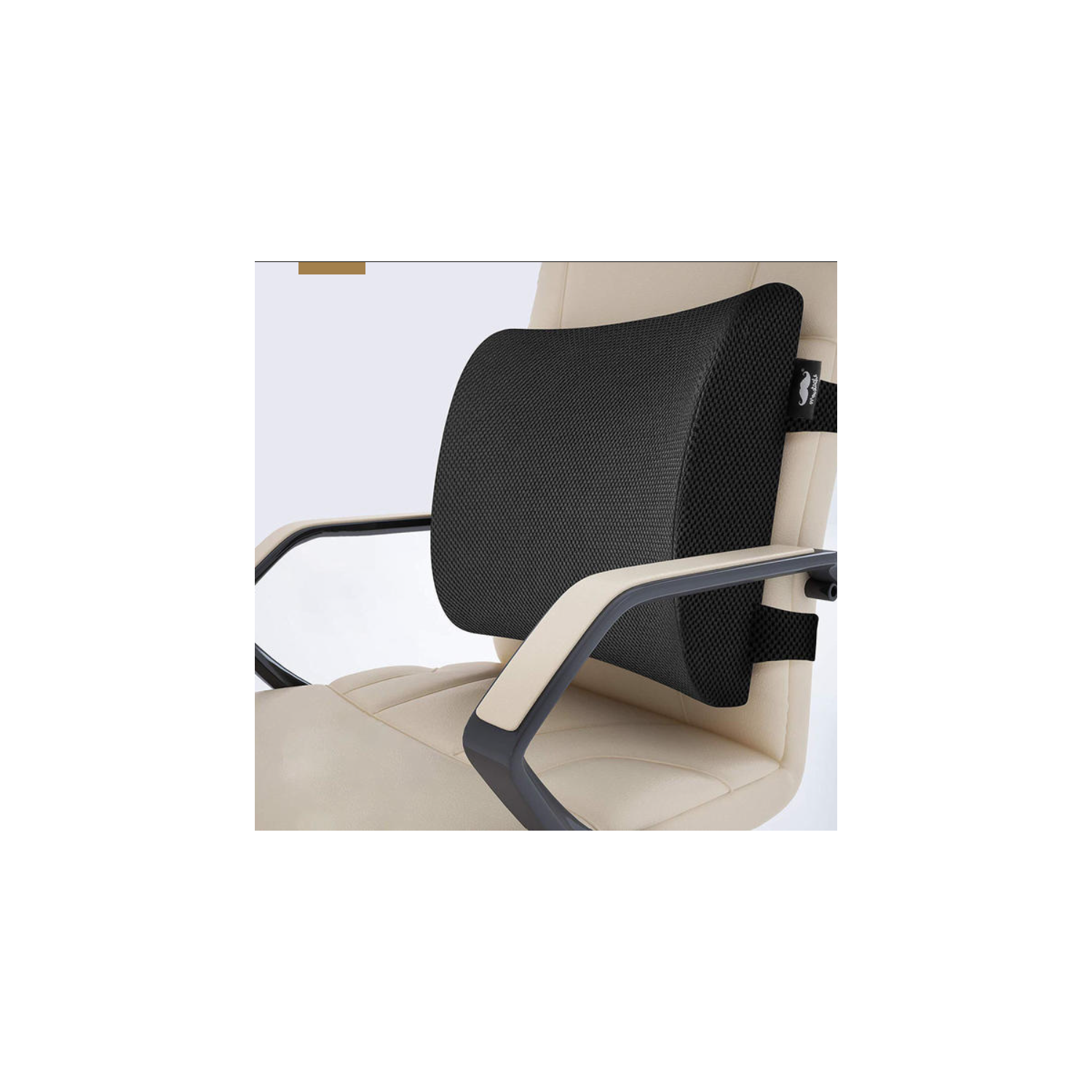 Oreiller de soutien lombaire en mousse à mémoire de forme