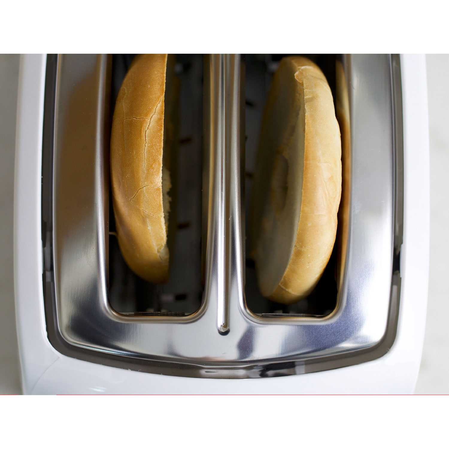 Black & Decker Honeycomb Toaster - 2-Slice - White