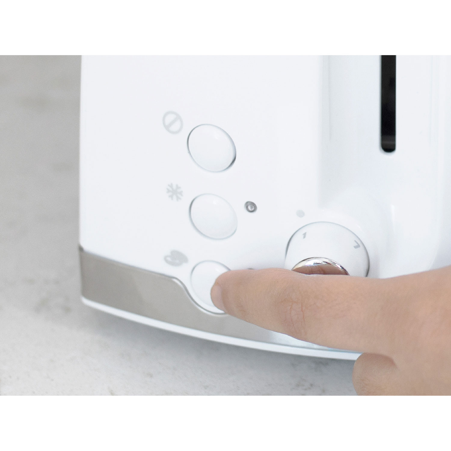 Black & Decker Honeycomb Toaster - 2-Slice - White