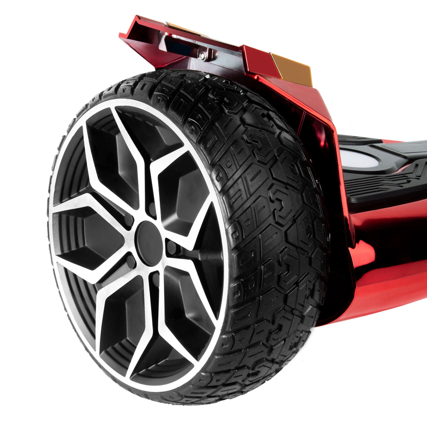 Rugged Tire XPRIT Legion 8.5'' All Terrain Off-Road Hoverboard for Adults UL2272 Certified LED Lights 