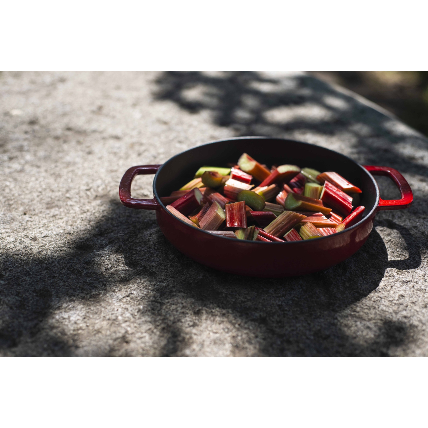 Poêle à frire sous-chef Combekk avec poignée double rougeØ 24 cm