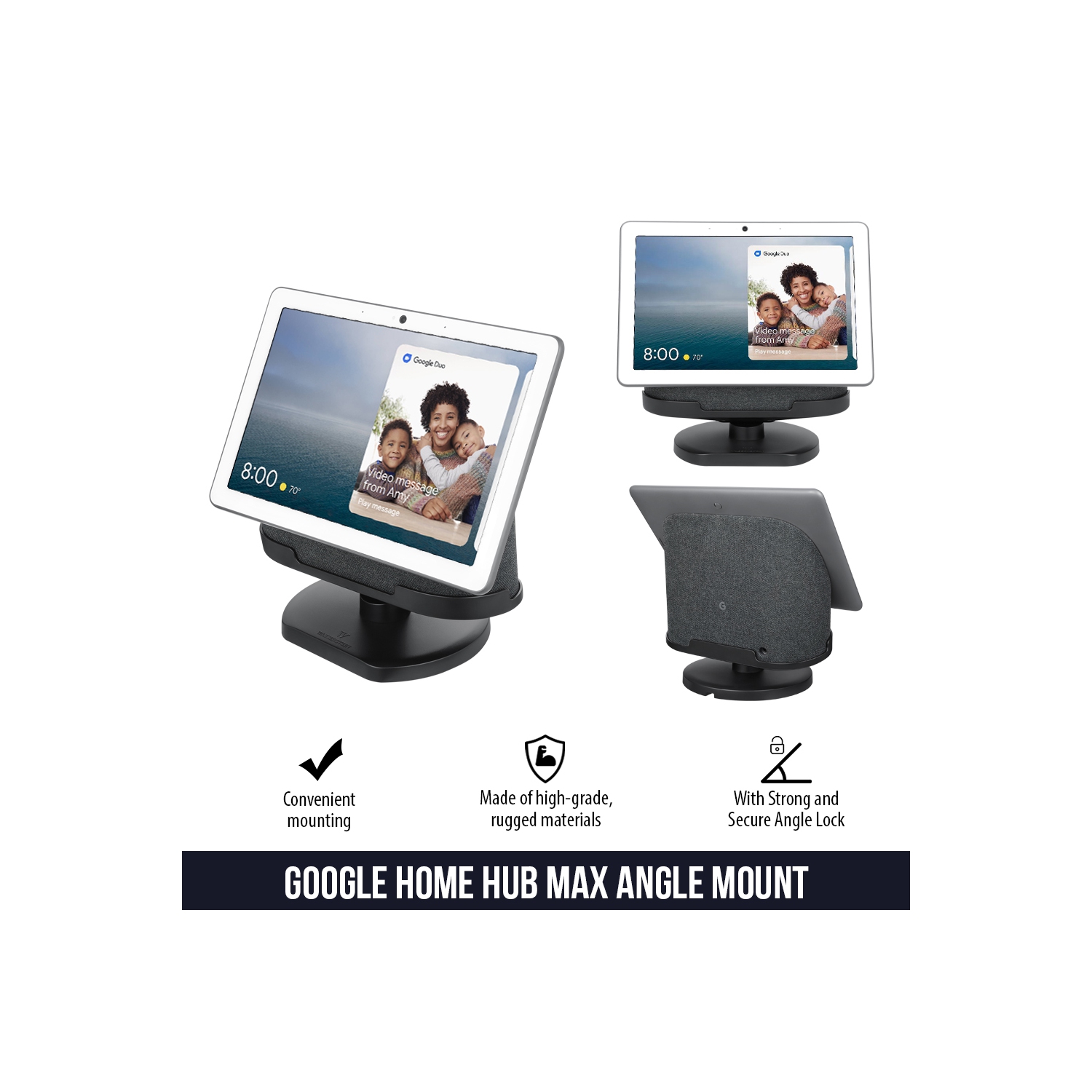 Support Ajustable pour Google Nest Hub Max