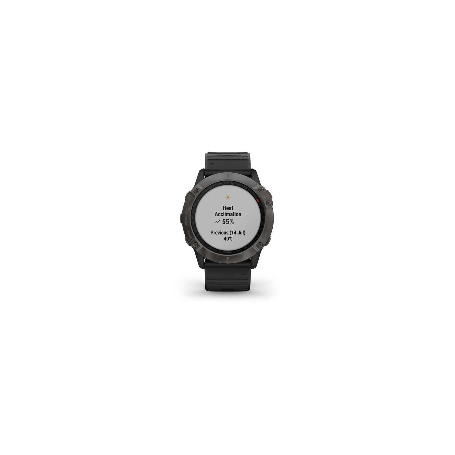 Garmin fenix 6X Multisport GPS Smartwatch 51mm, Sapphire, Carbon