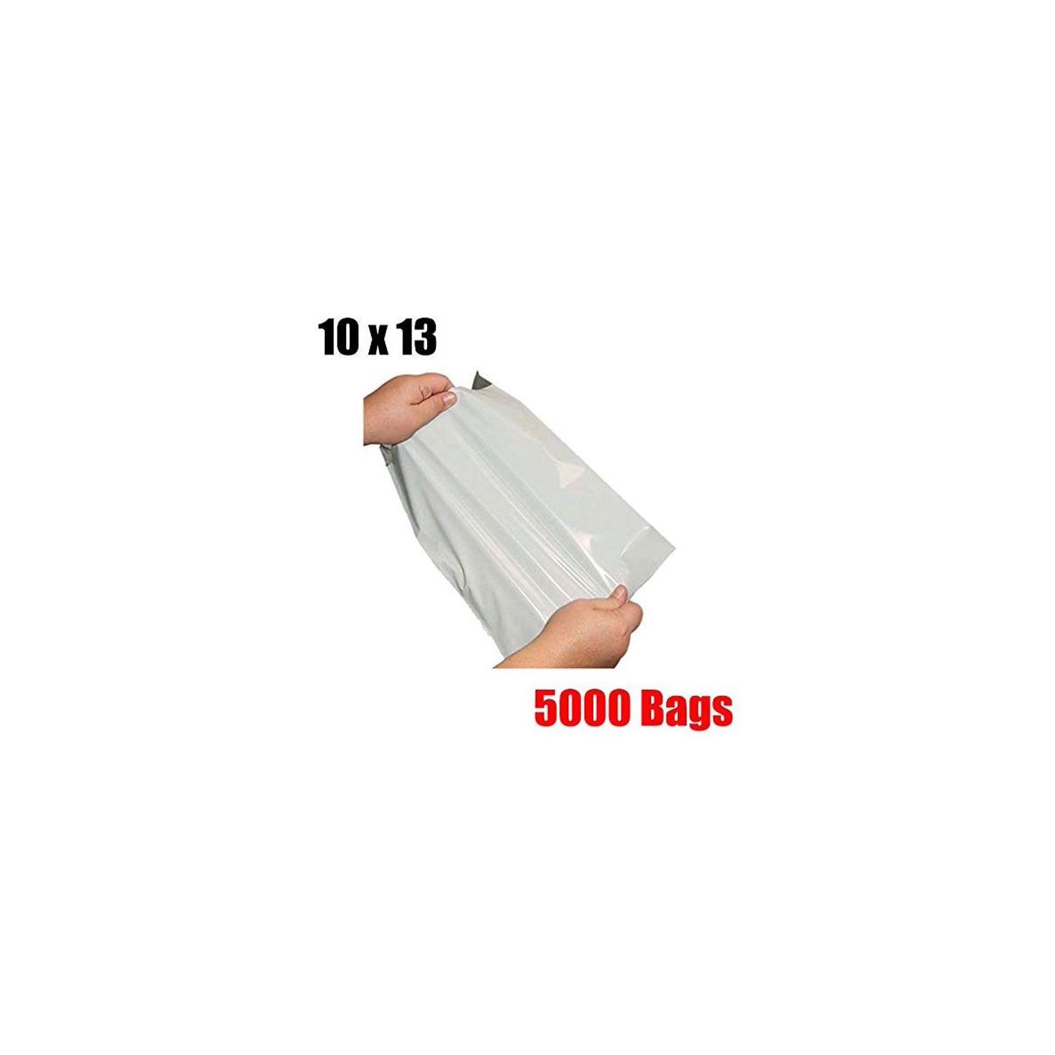 Total 5000 Bags iMBAPrice 5000 10x13 White Poly MAILING Shipping ENVELOPES Bags 