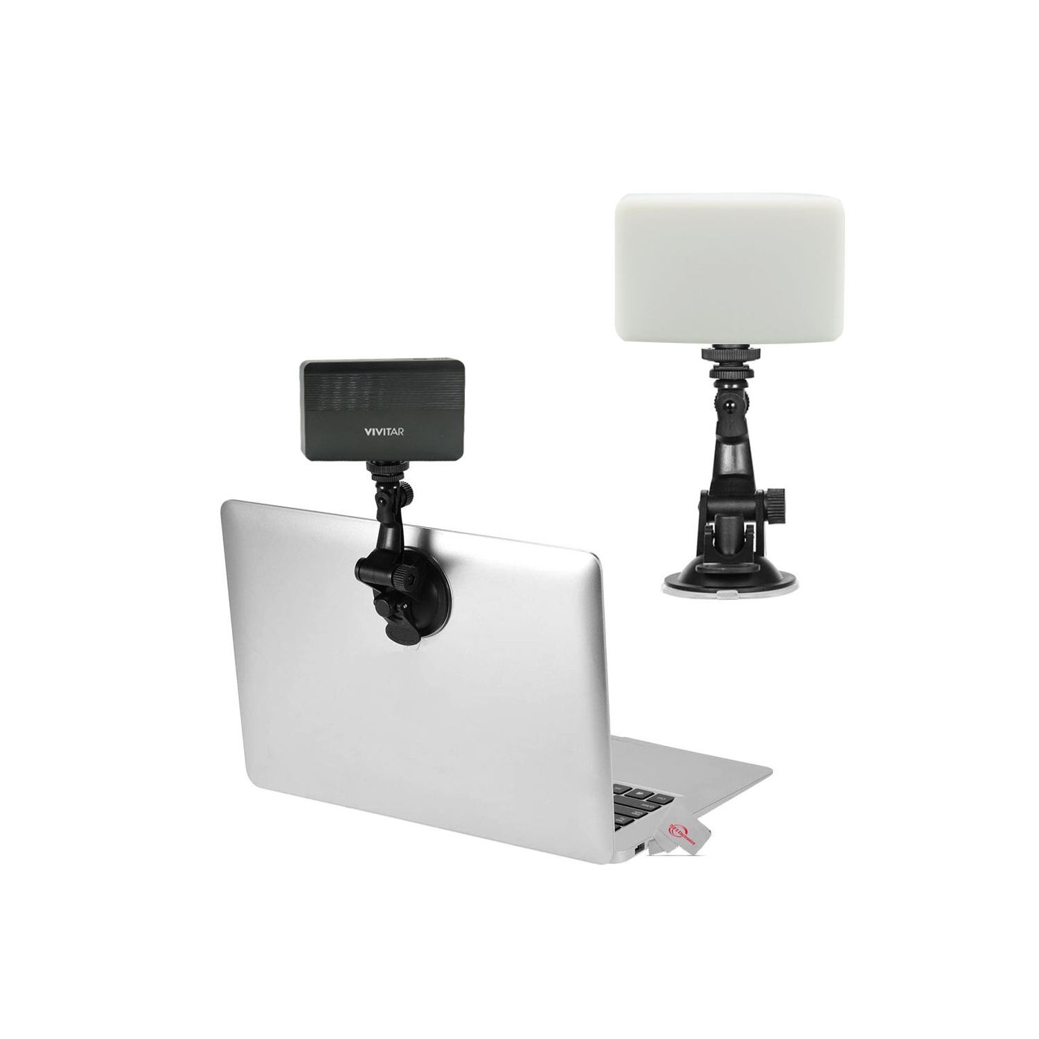 Trousse de diffusion en direct DEL Vlog Podcast Essentials de Vivitar