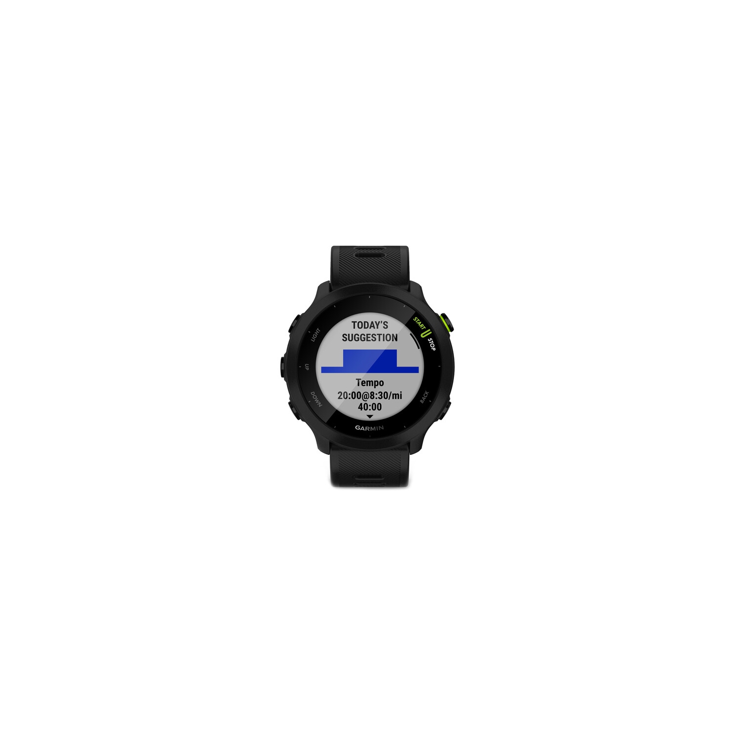 Montre intelligente de course GPS Forerunner 55 de Garmin noire 010-02562-00