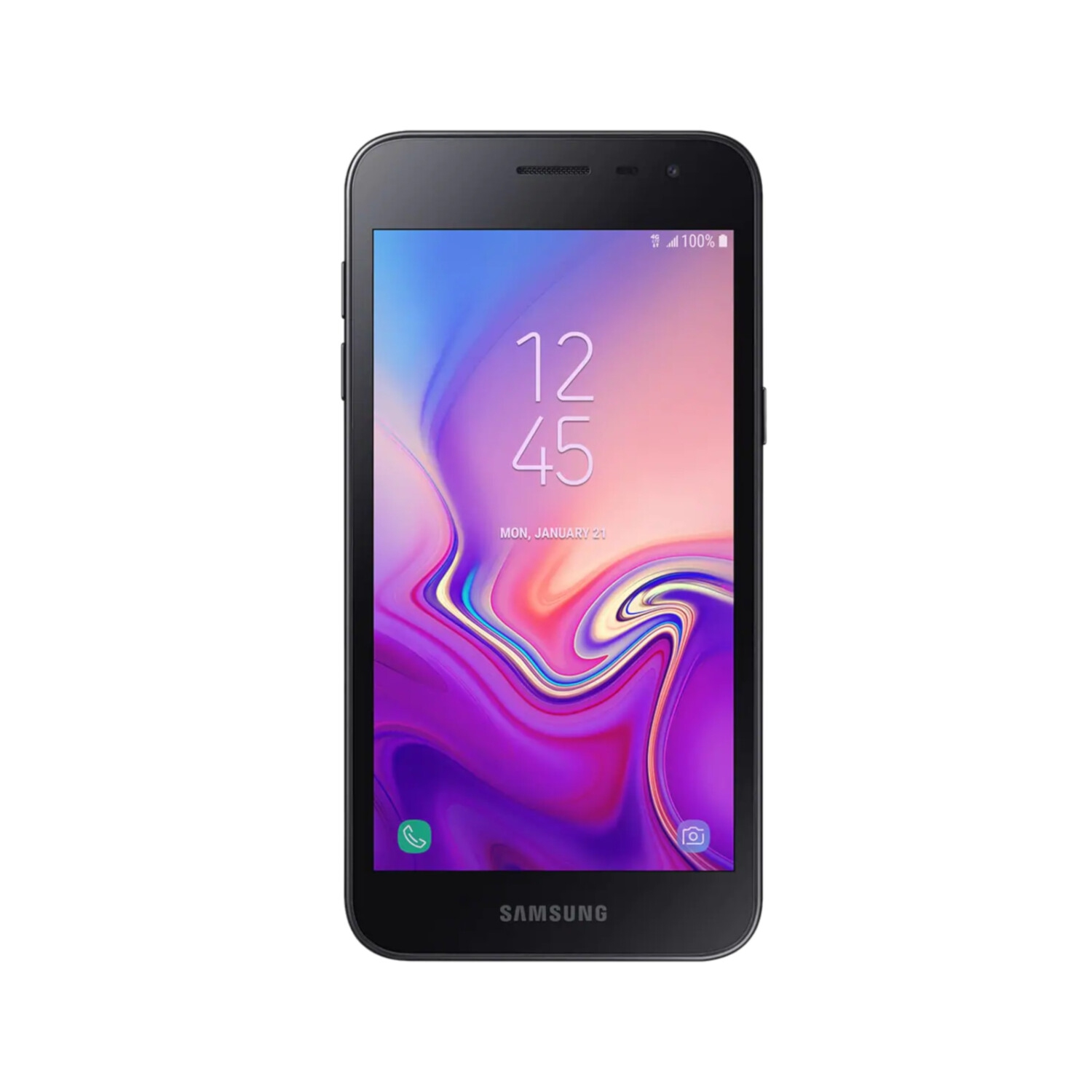 Refurbished (Good) - Samsung Galaxy J2, 2018, 16GB, Black, 5", Factory Unlocked Smartphone 4G /LTE