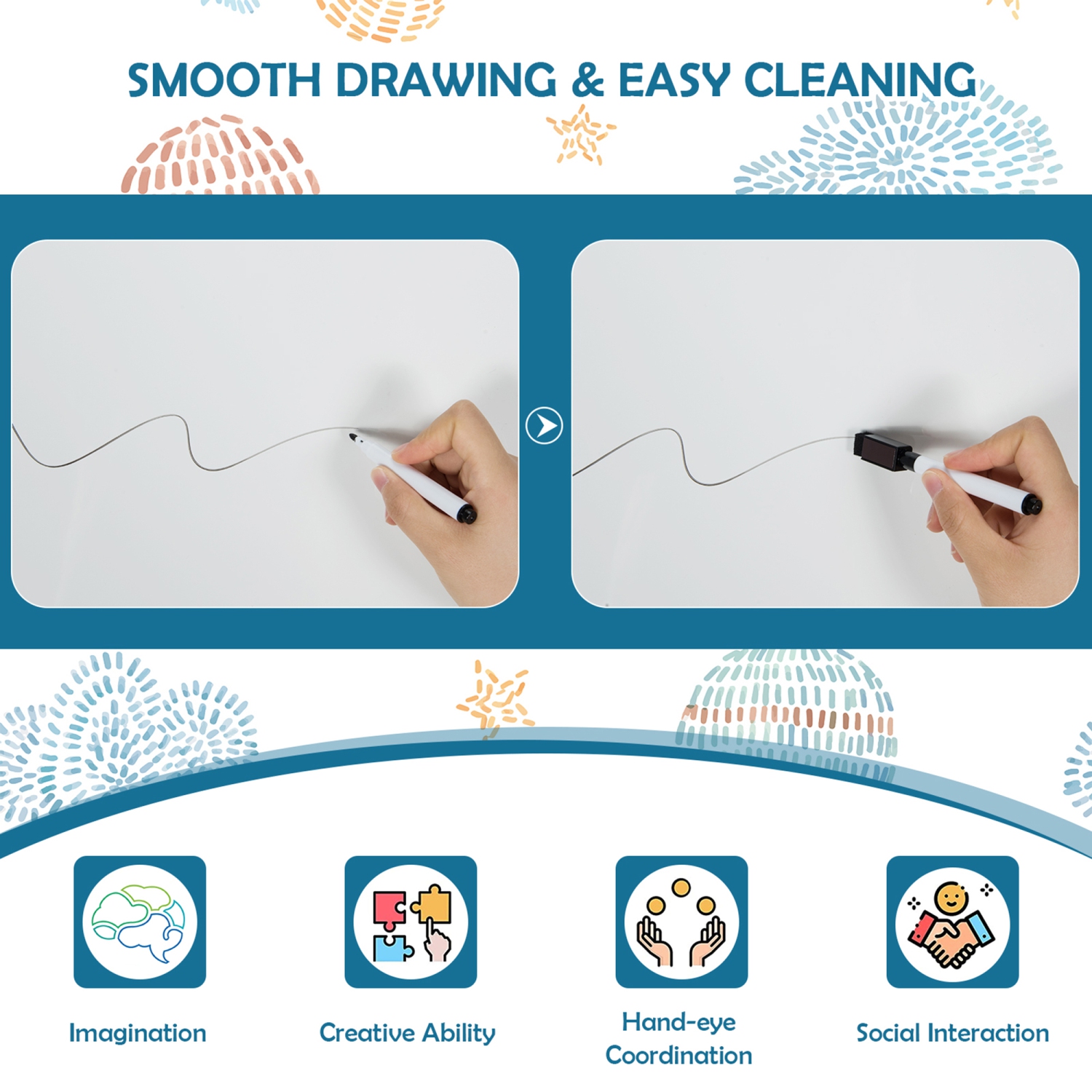 Chevalet pour enfants gymax