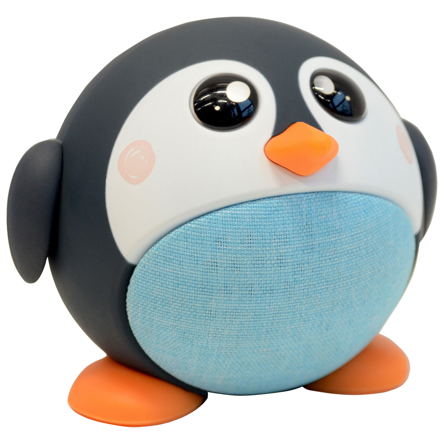 Planet Buddies Bluetooth Wireless Kids Speaker - Black/Penguin