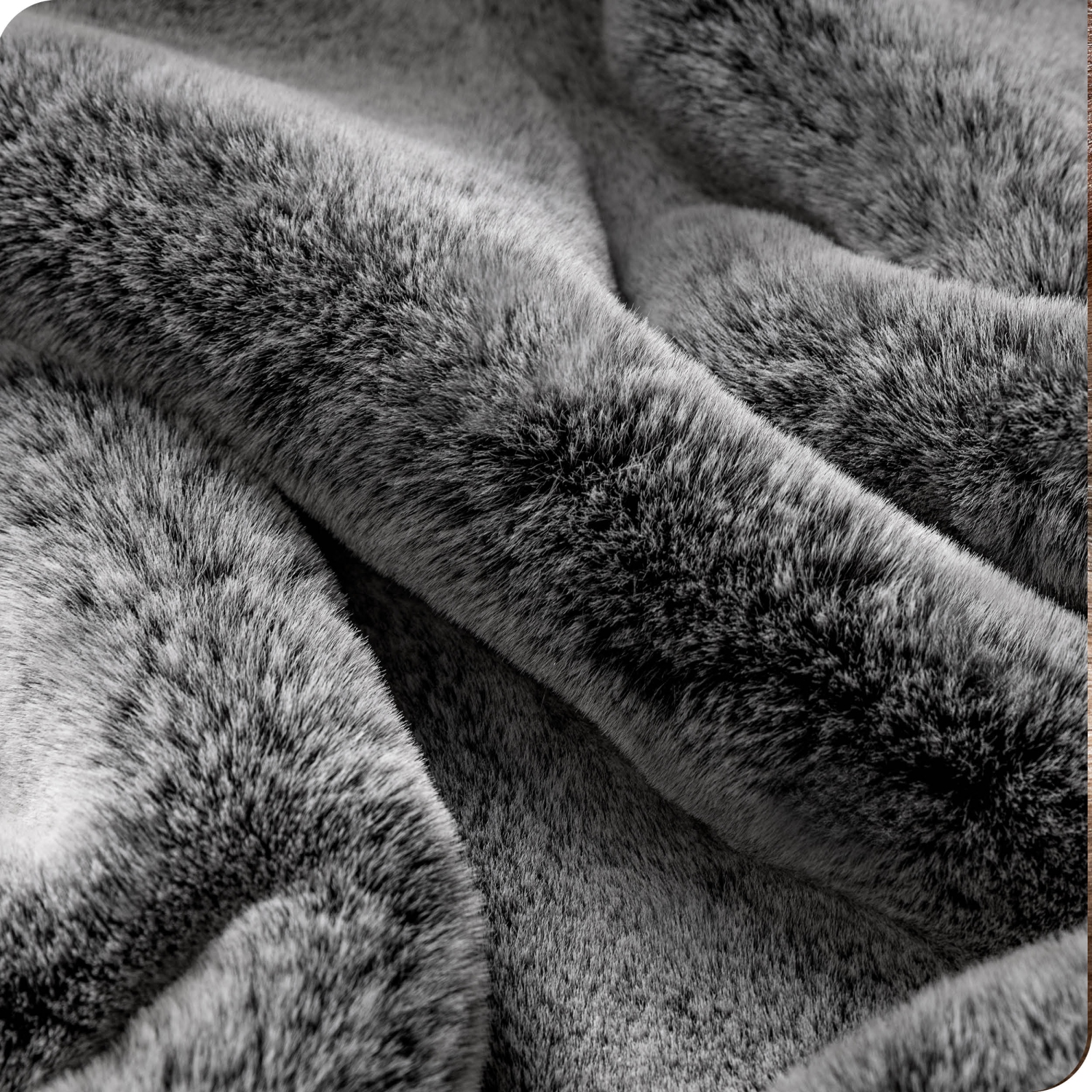 Bare Home Faux Fur Blanket - Ultra-Soft Blanket - Luxurious Fuzzy Warm Blanket - Cozy Lightweight Soft Blanket