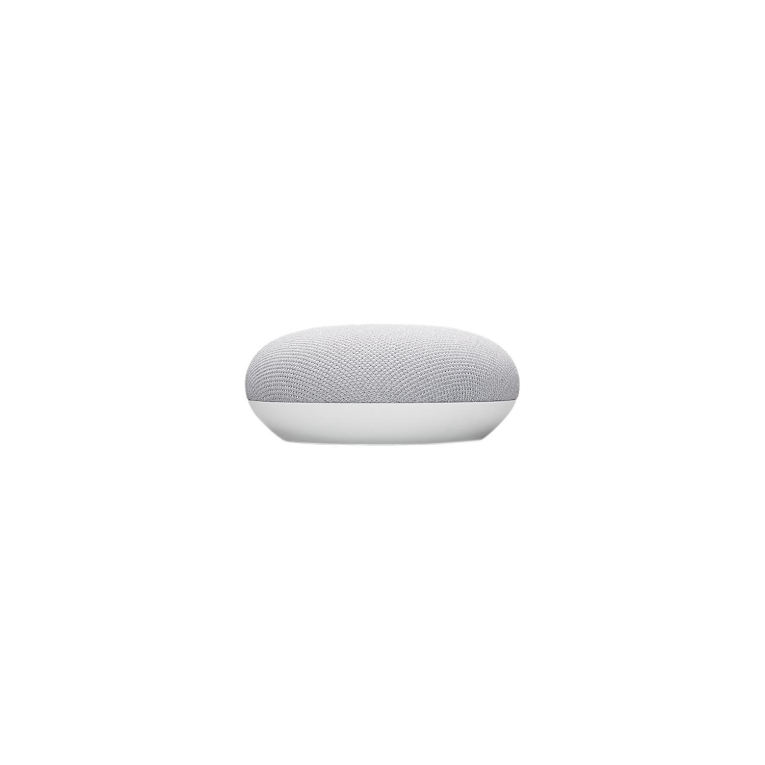 Refurbished- Google Nest Mini (2nd Gen) Smart Speaker - Chalk