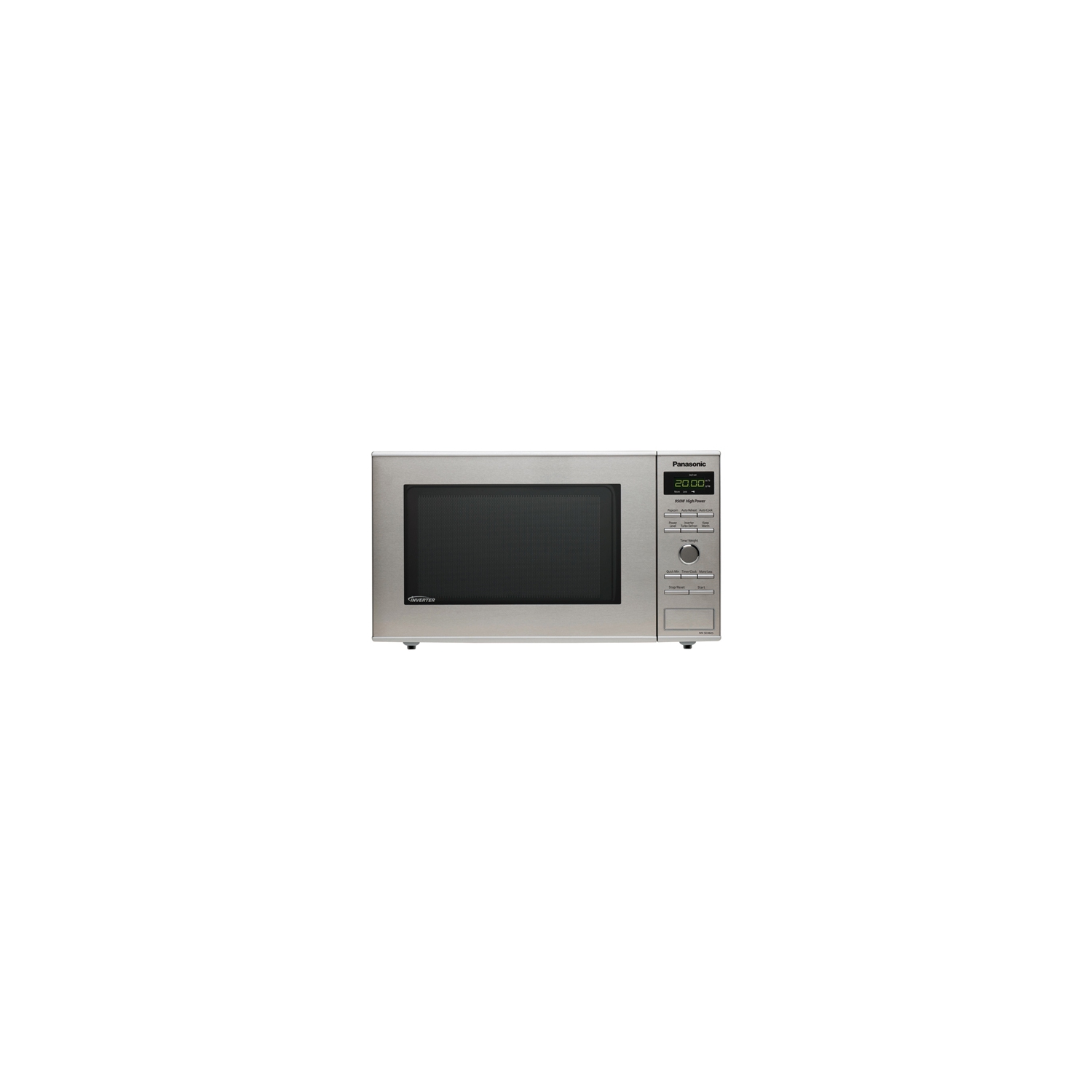 Panasonic NNSD382S Countertop Microwave - 0.8 Cu. Ft. - Stainless Steel