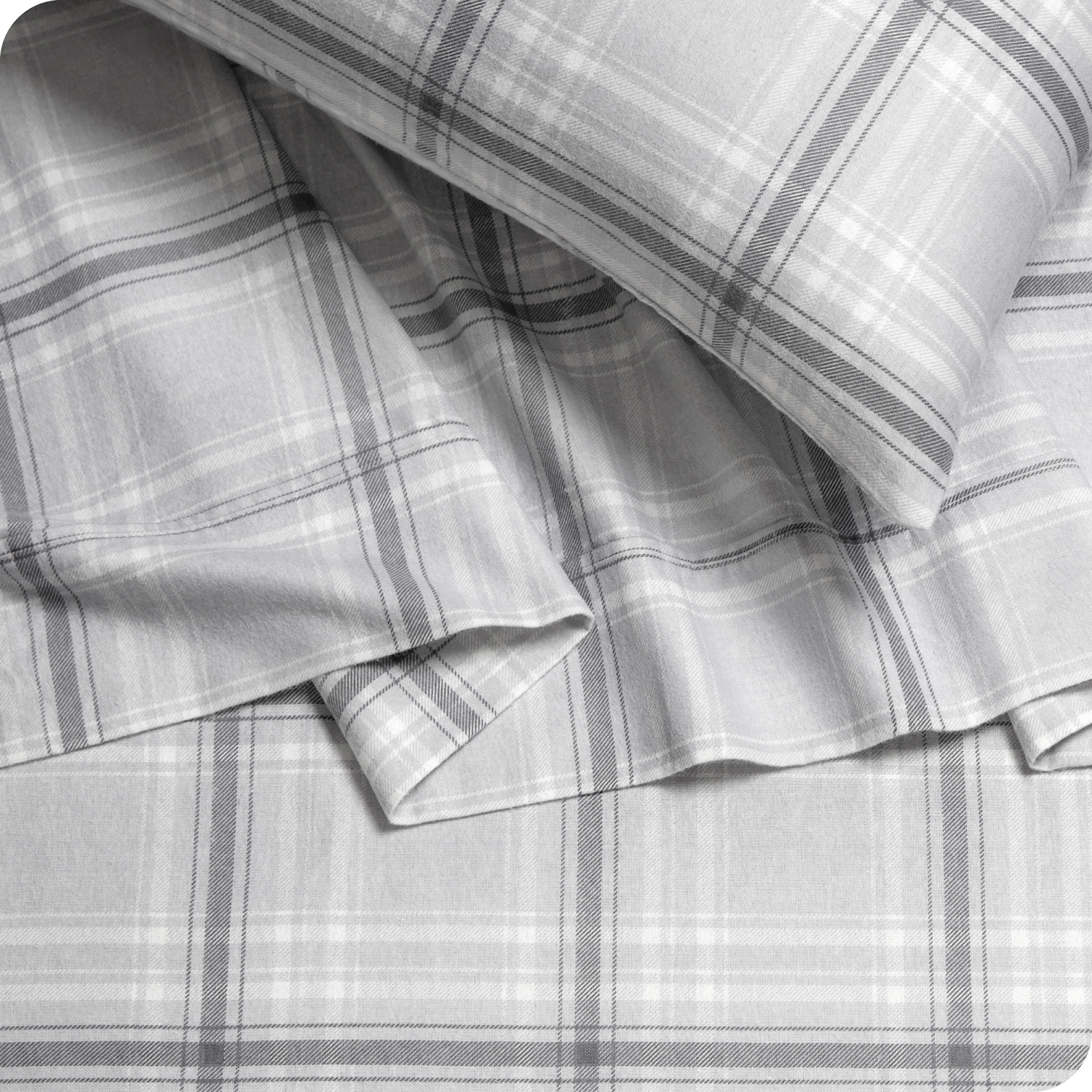 Bare Home Flannel Sheet Set 100% Cotton, Velvety Soft Heavyweight - Double Brushed Flannel - Deep Pocket