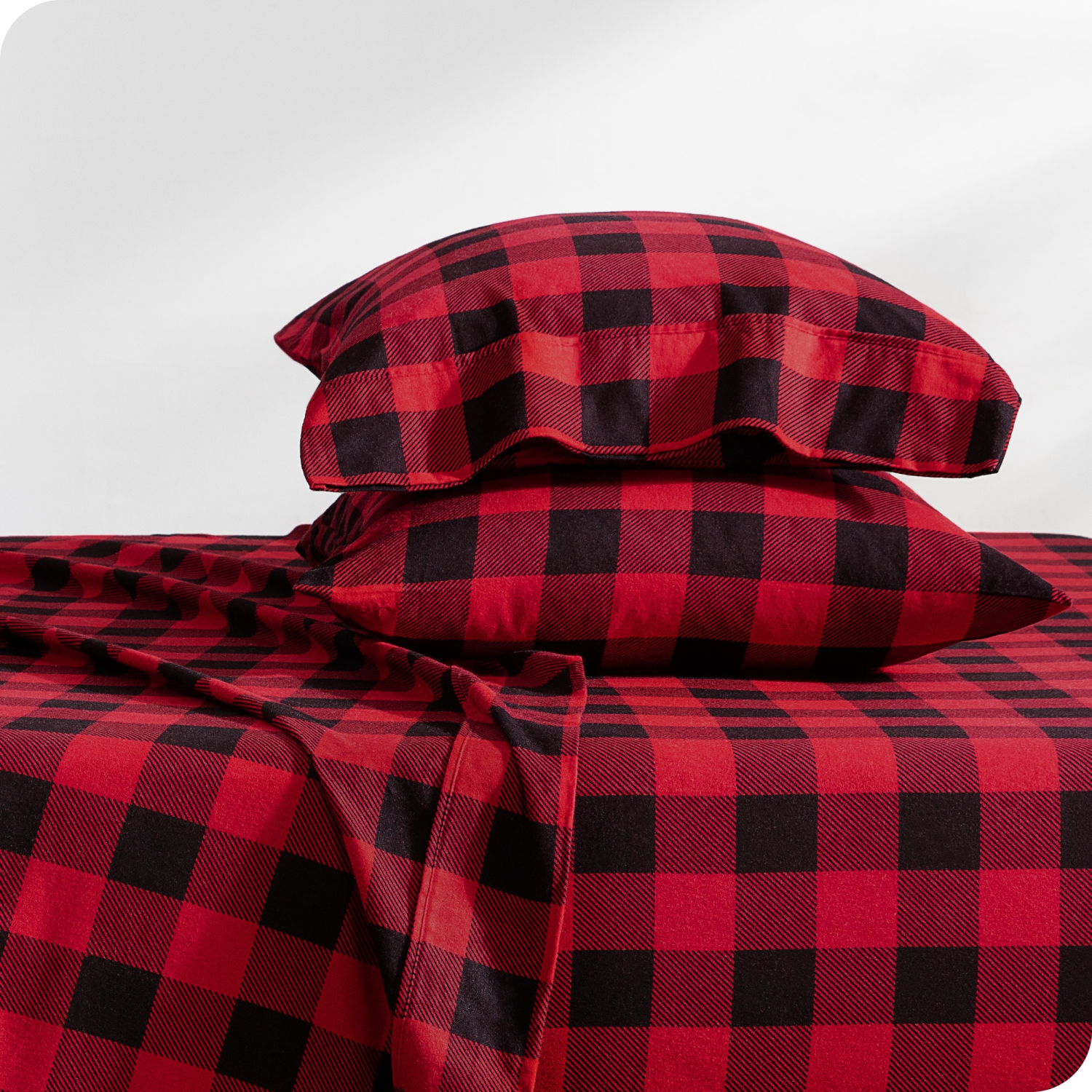 Bare Home Flannel Sheet Set 100% Cotton, Velvety Soft Heavyweight - Double Brushed Flannel - Deep Pocket