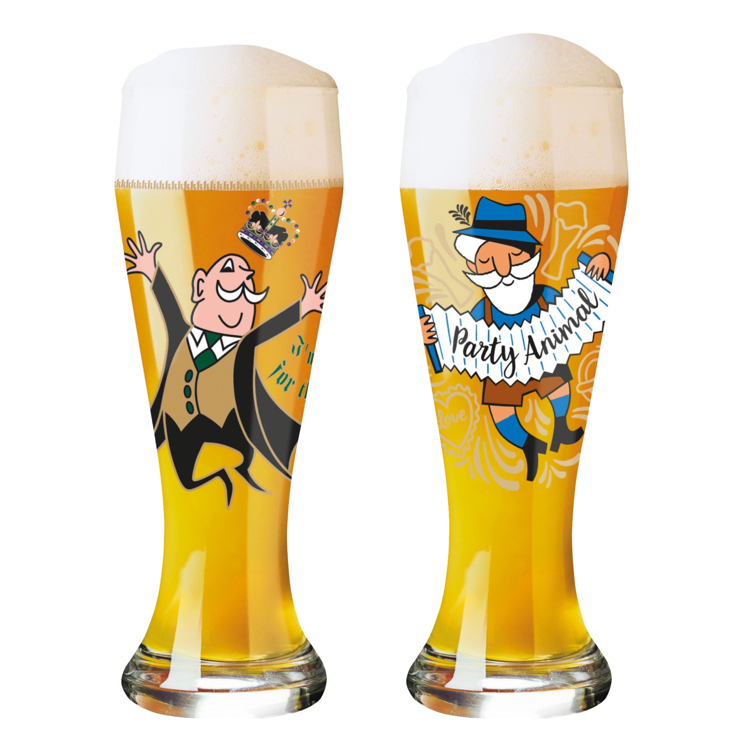 Ensemble de verres à bière Ritzenhoff Bière, Beer Cadeaux Verre à