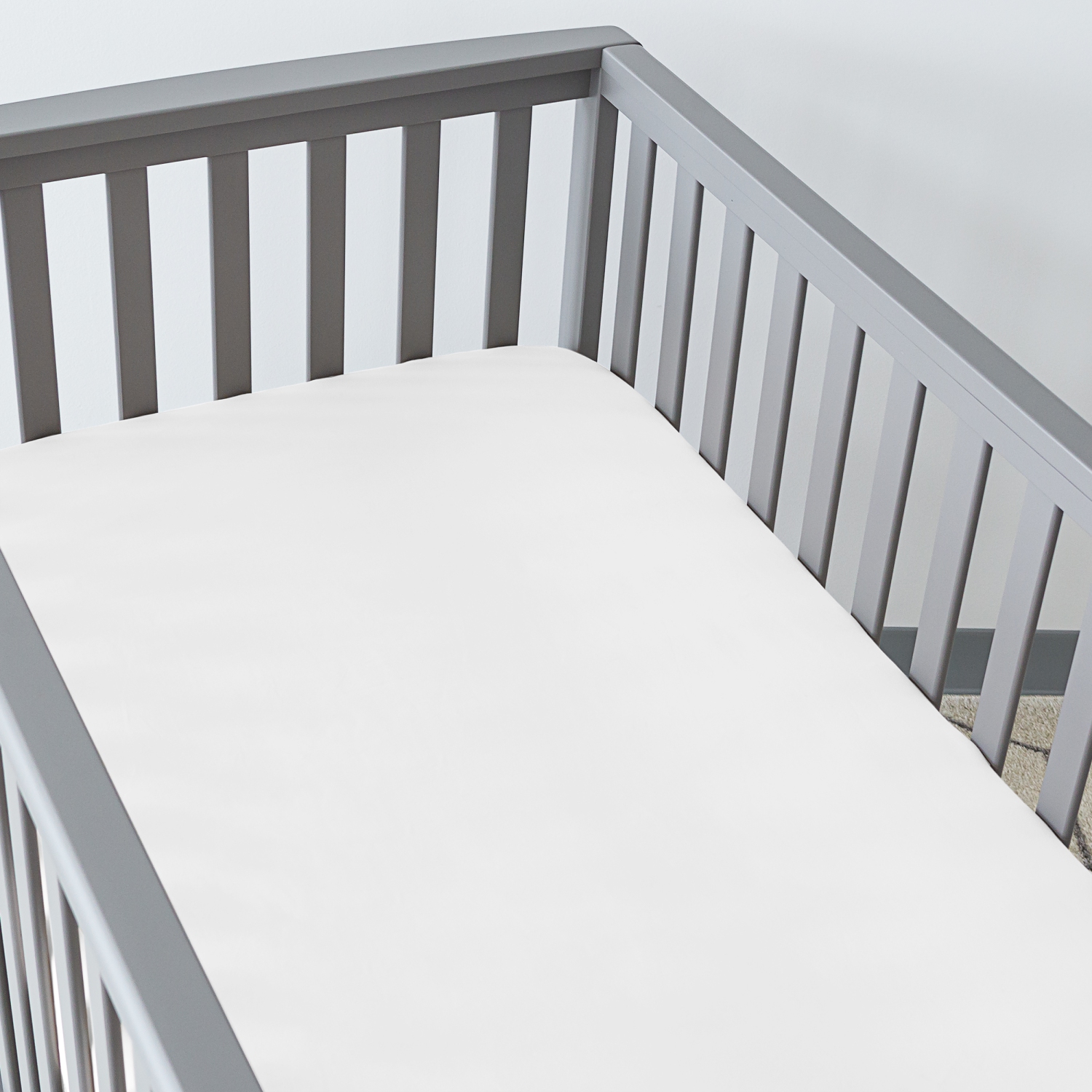 Draps-housses en microfibre pour lit de bébé Bare Home - 2 et 3