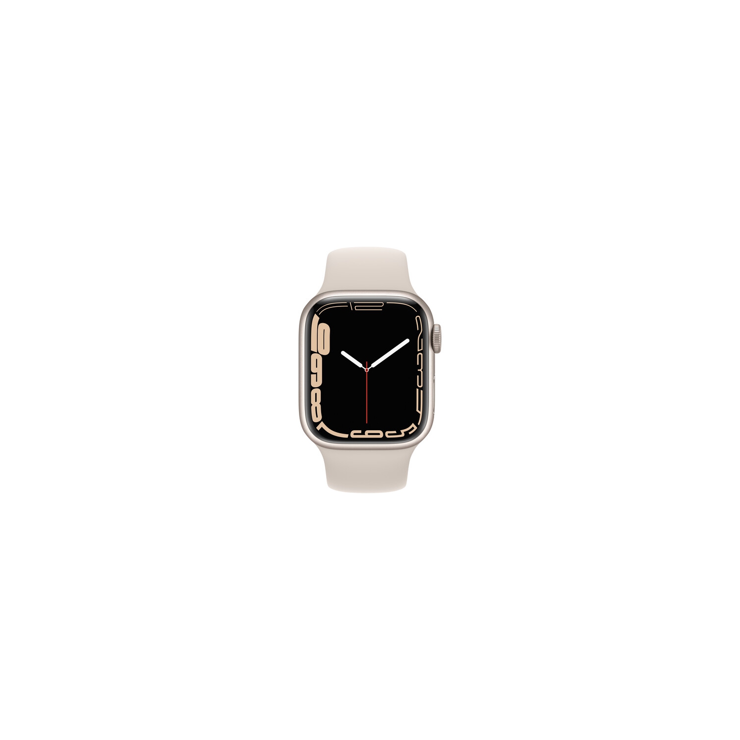 Apple Watch Series 7 GPS, 41mm Starlight Aluminum Case with