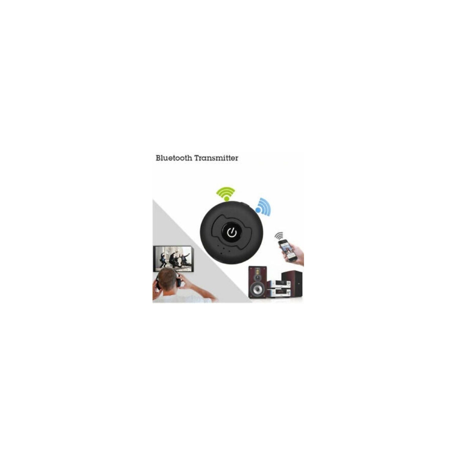 Émetteur de musique audio Bluetooth 4.0 multipoint pour lecteur de DVD MP3 Hi-Fi de téléviseur