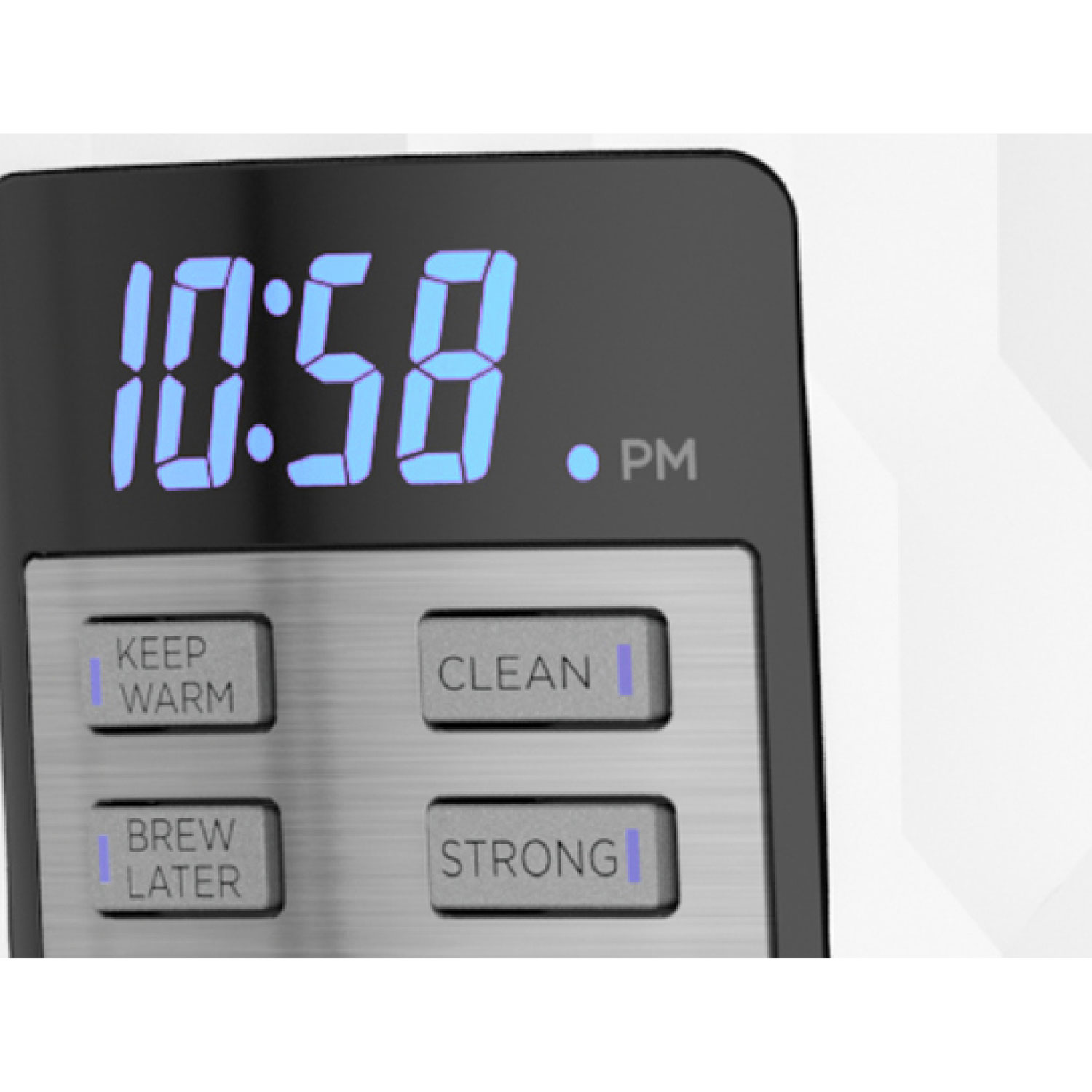 Cafetière à filtre programmable Honeycomb de Black & Decker - 12 tasses - Blanc