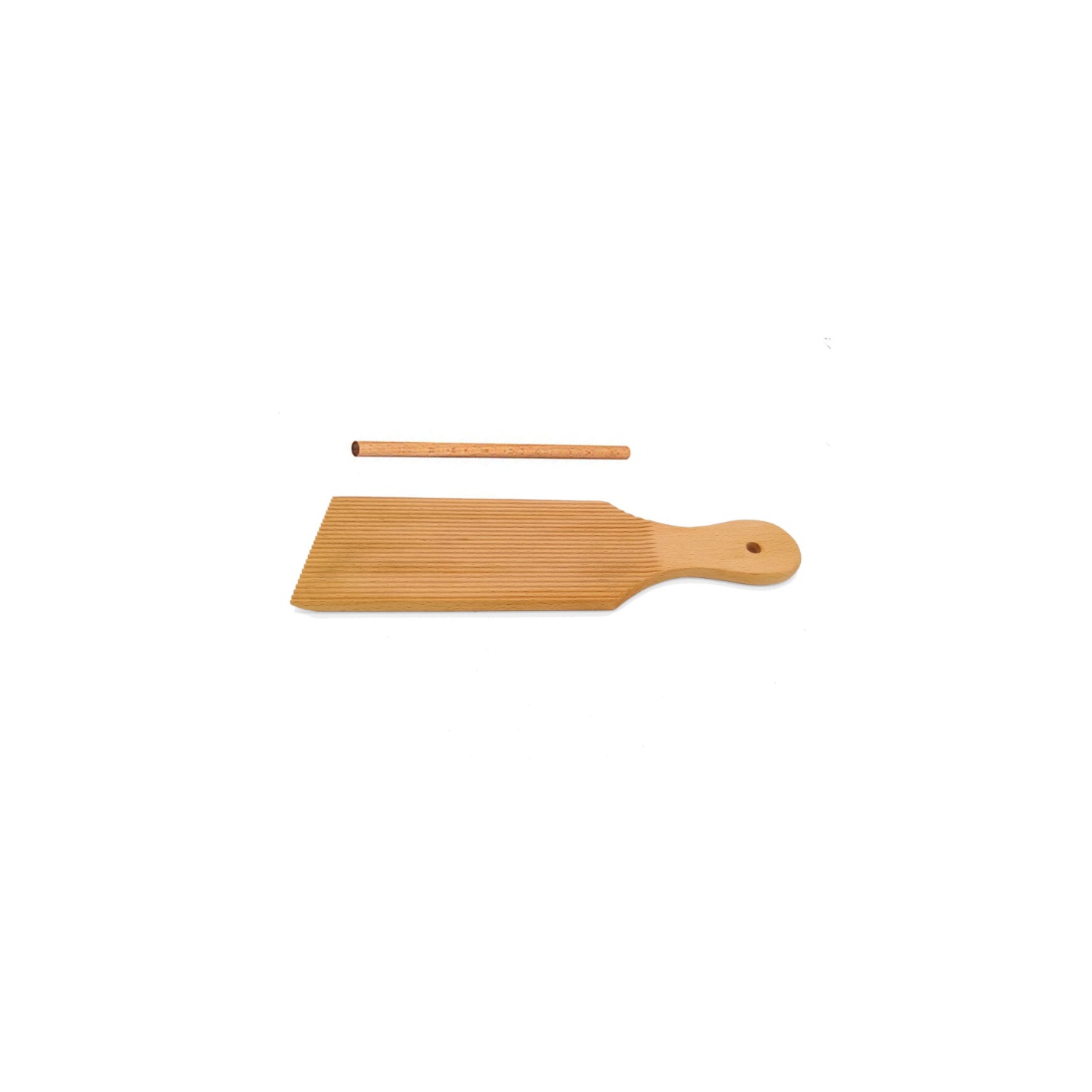 Pasta Maker, Gnocchi Board Paddle, Beech Wood Butter Paddle, Macaroni Maker, Rolling Pin, Dough Scraper, Gift for her