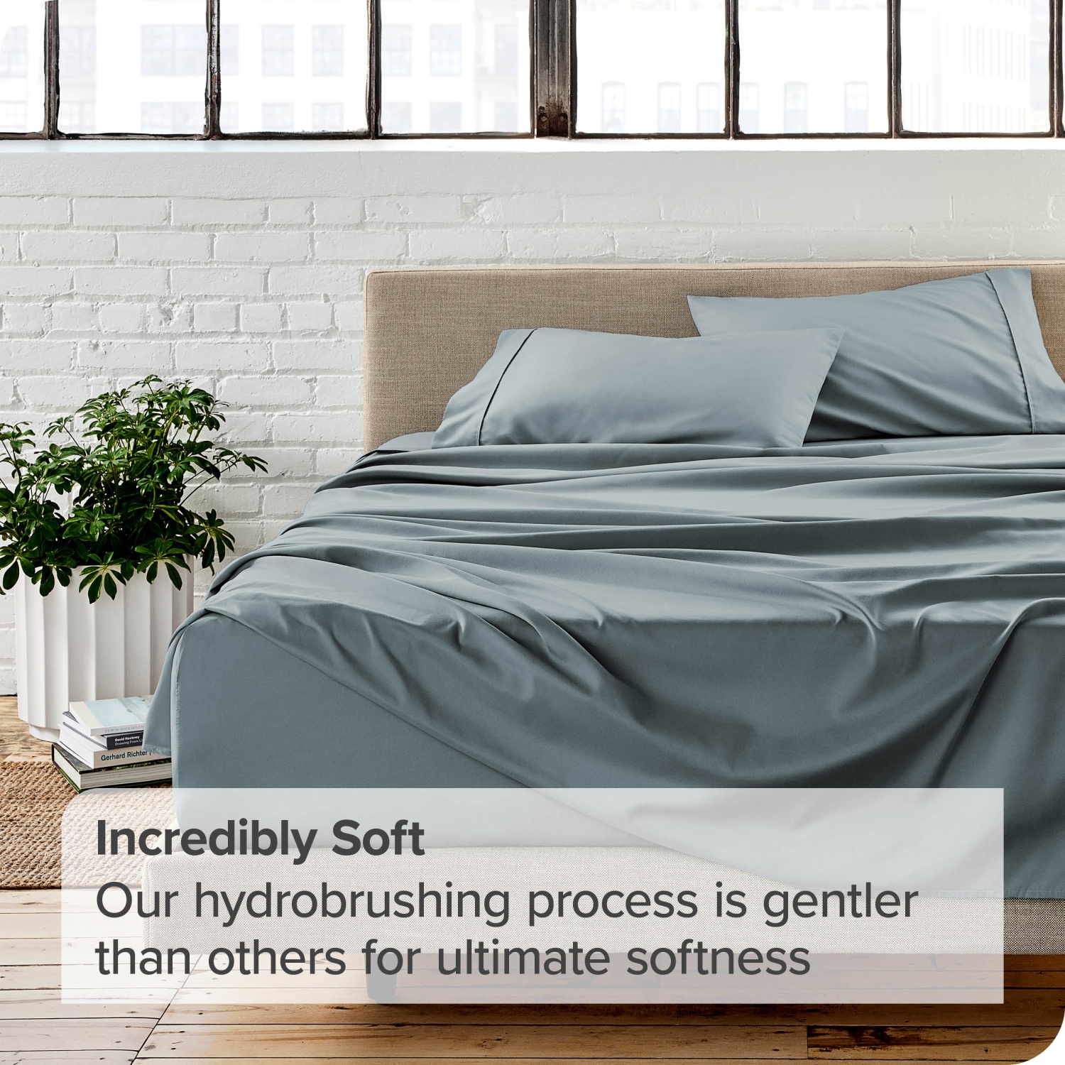 Bare Home Sheet Set - Premium 1800 Ultra-Soft Microfiber - Double Brushed - Hypoallergenic - Wrinkle Resistant