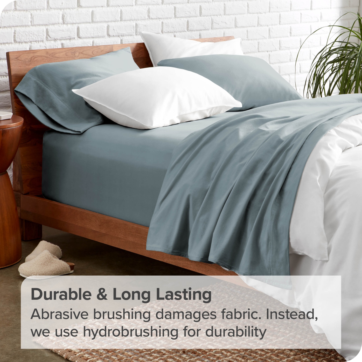 Bare Home Sheet Set - Premium 1800 Ultra-Soft Microfiber - Double Brushed - Hypoallergenic - Wrinkle Resistant