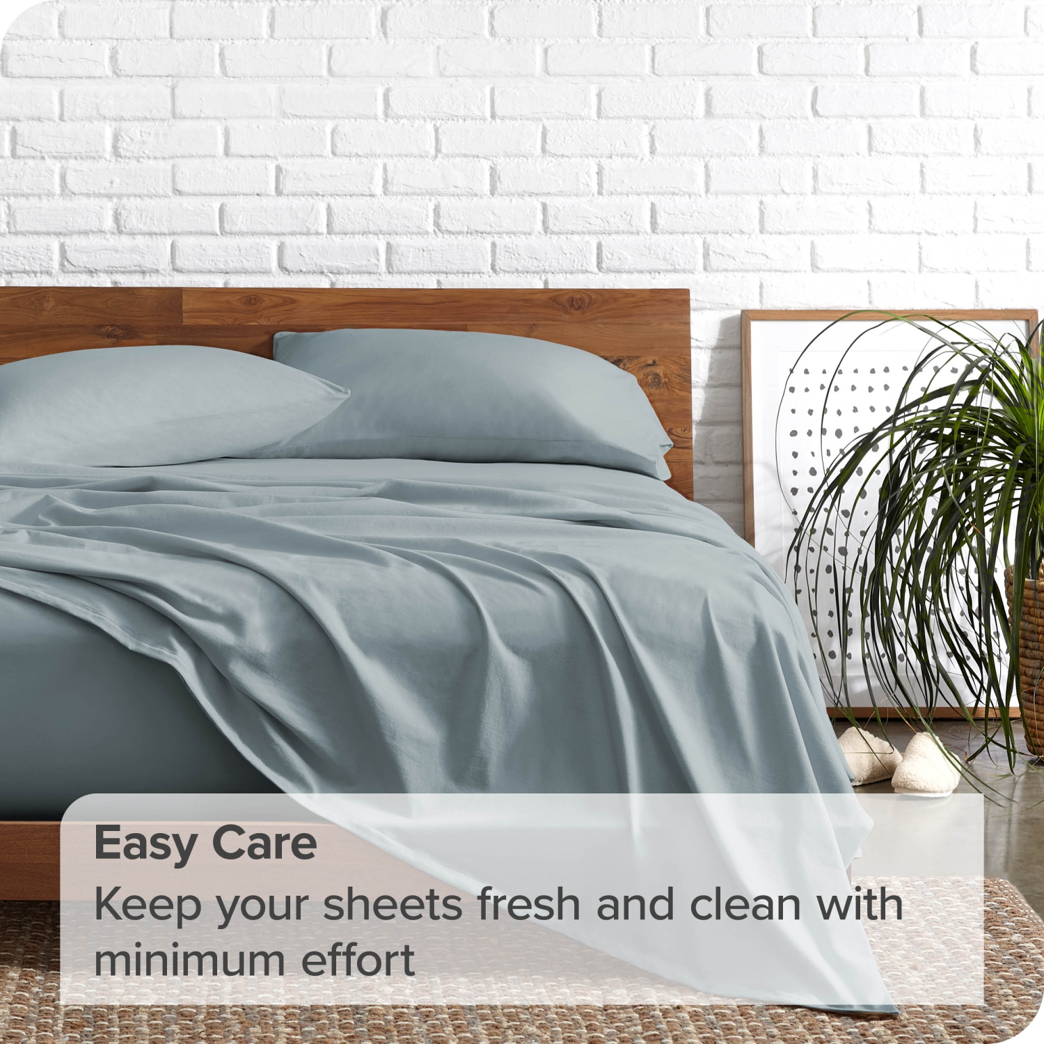 Bare Home Sheet Set - Premium 1800 Ultra-Soft Microfiber - Double Brushed - Hypoallergenic - Wrinkle Resistant