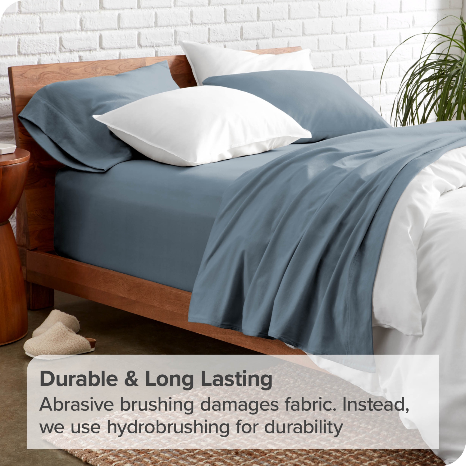 Bare Home Sheet Set - Premium 1800 Ultra-Soft Microfiber - Double Brushed - Hypoallergenic - Wrinkle Resistant