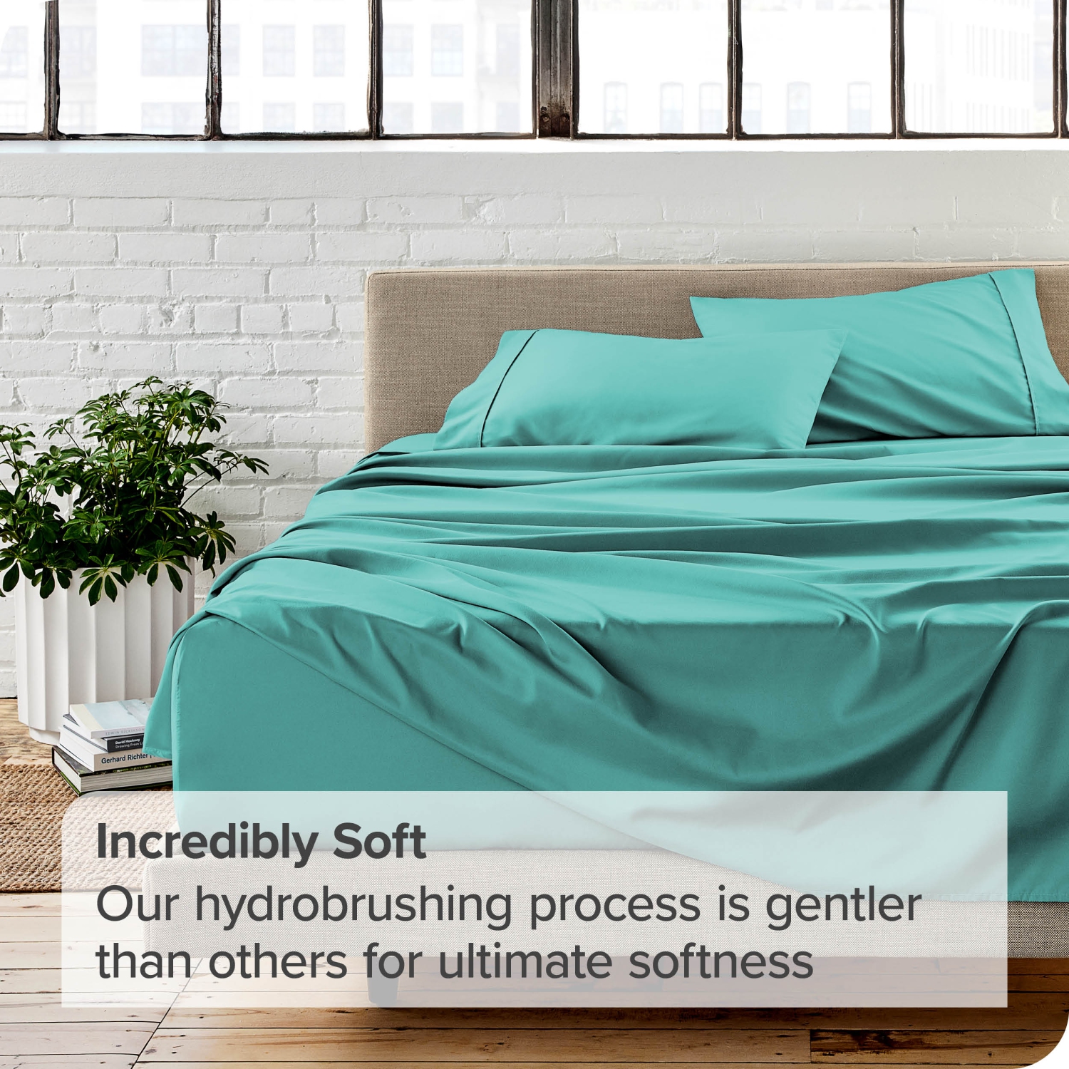 Bare Home Sheet Set - Premium 1800 Ultra-Soft Microfiber - Double Brushed - Hypoallergenic - Wrinkle Resistant
