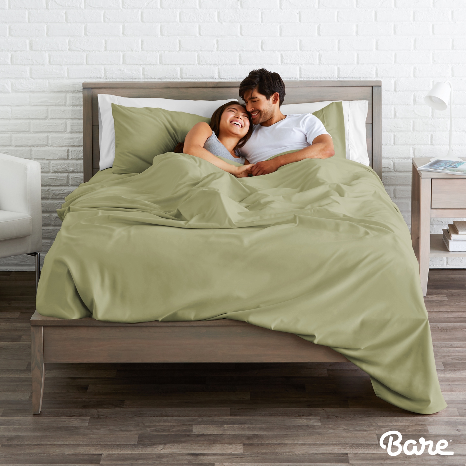 Bare Home Sheet Set - Premium 1800 Ultra-Soft Microfiber - Double Brushed - Hypoallergenic - Wrinkle Resistant