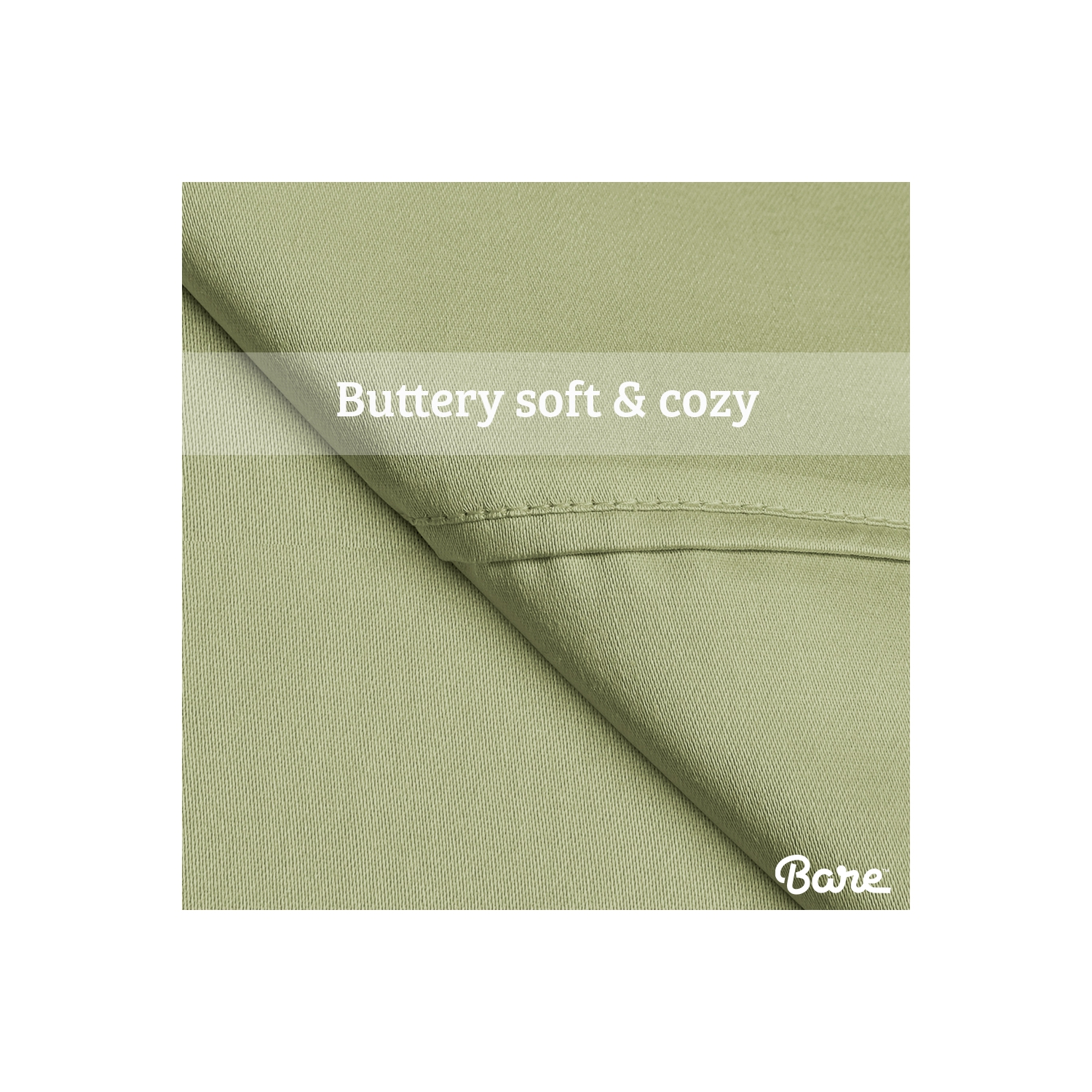 Bare Home Sheet Set - Premium 1800 Ultra-Soft Microfiber - Double Brushed - Hypoallergenic - Wrinkle Resistant