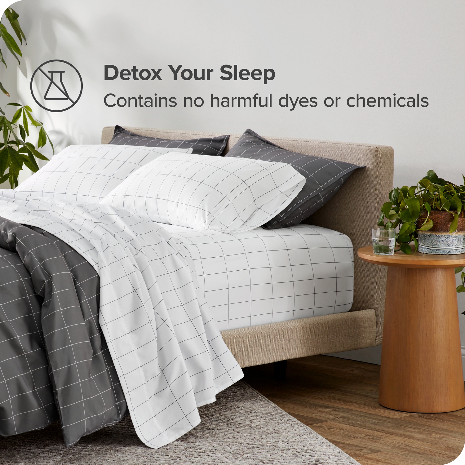 Bare Home Sheet Set - Premium 1800 Ultra-Soft Microfiber - Double Brushed - Hypoallergenic - Wrinkle Resistant