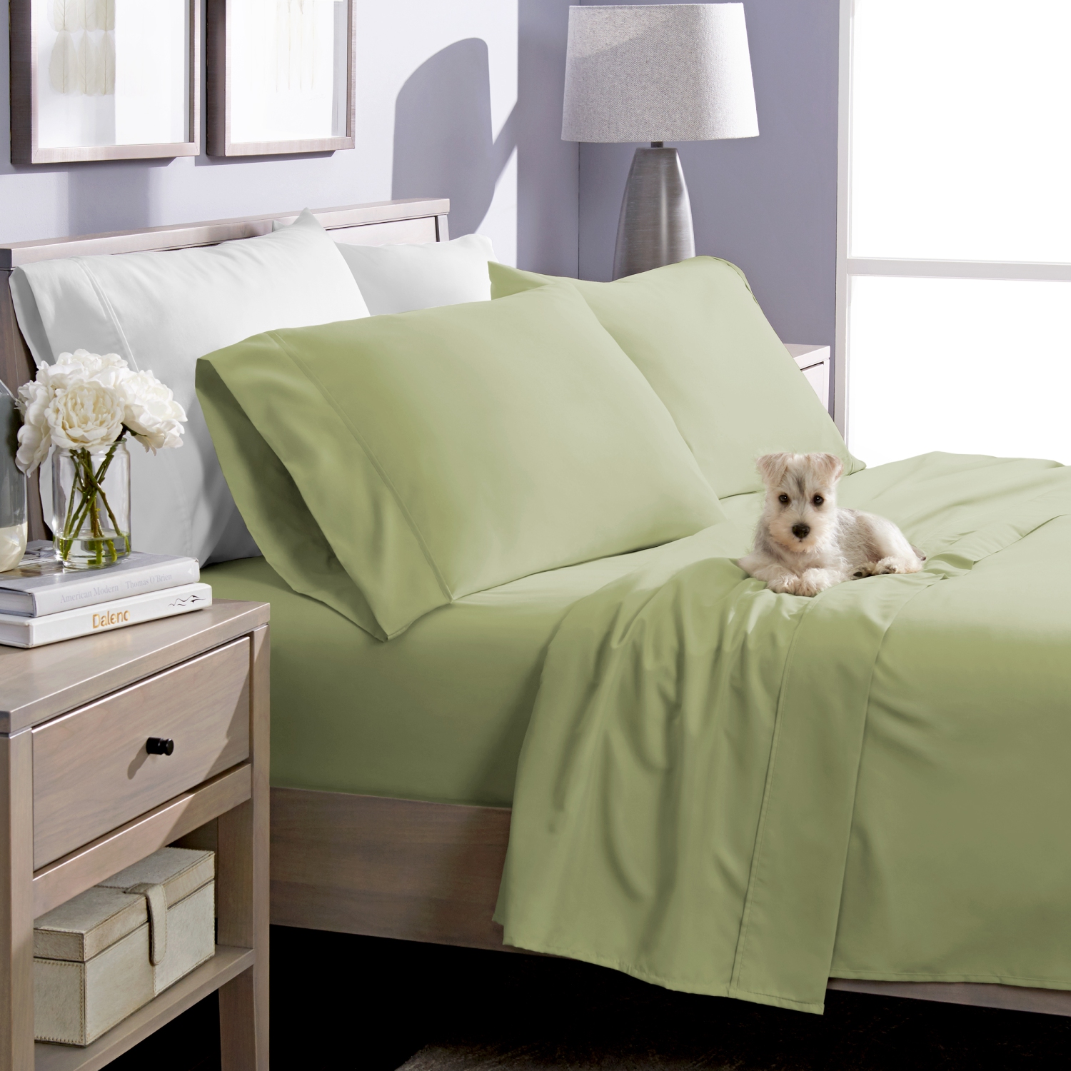 Bare Home Sheet Set - Premium 1800 Ultra-Soft Microfiber - Double Brushed - Hypoallergenic - Wrinkle Resistant