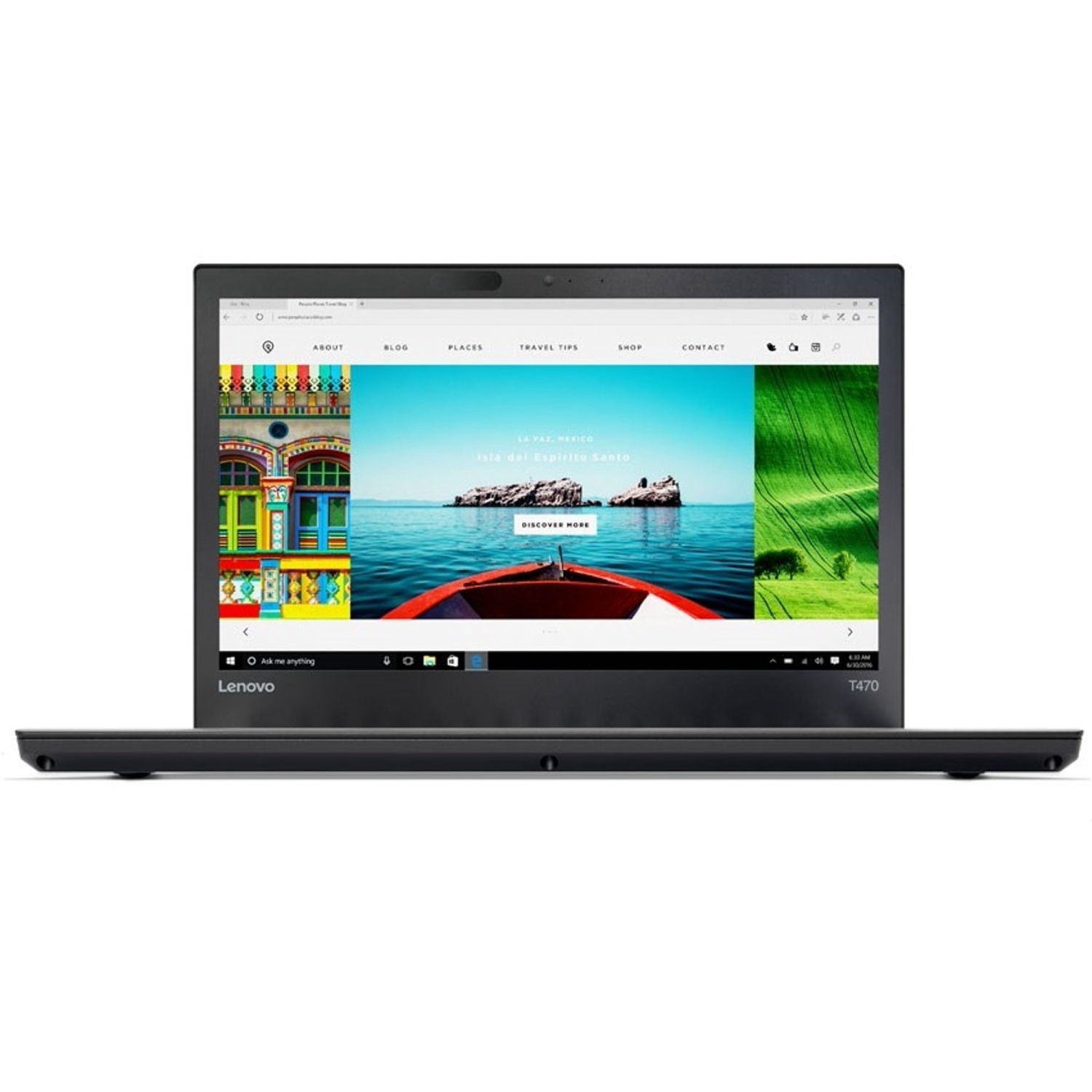 Refurbished (Good) - Lenovo ThinkPad T470 14" Screen Laptop, Intel Core i5-6300U, 16 GB RAM, 512 GB SSD, Windows 10 Pro- Grade A